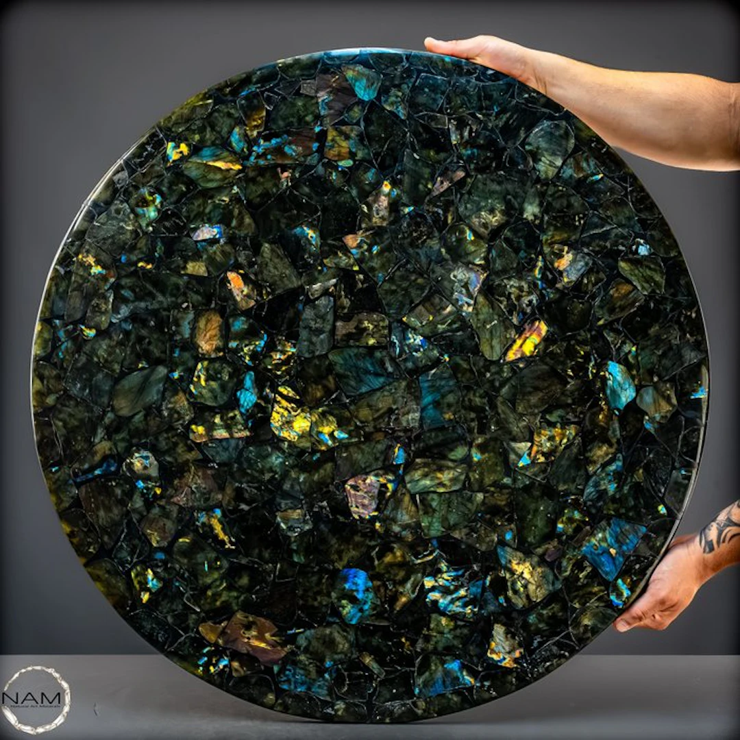 Natural Dreamy Labradorite Tabletop of the highest...