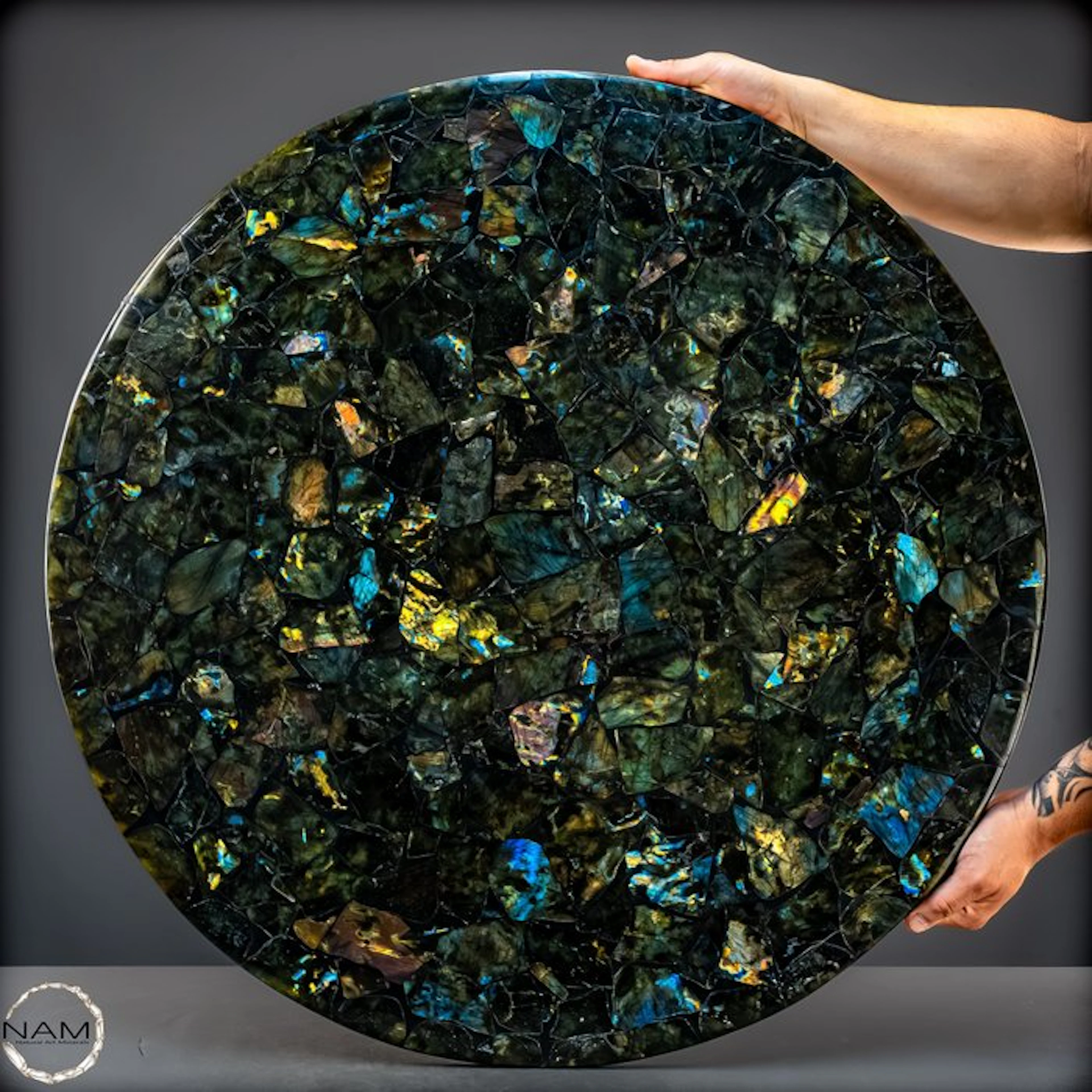 Natural Dreamy Labradorite Tabletop of the highest...