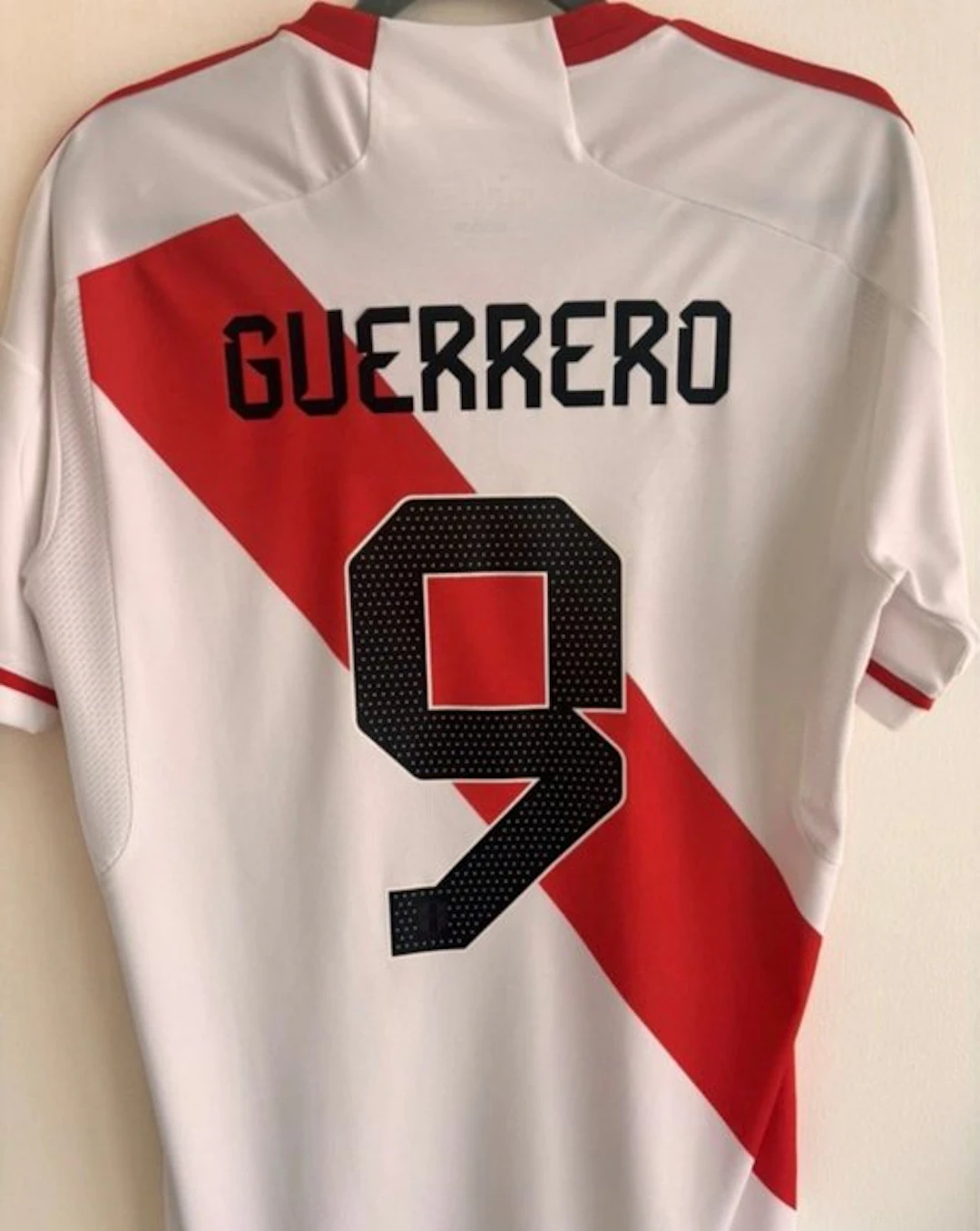 Perú - Football World Championships - Paolo Guerrero - 2023 - Football shirt