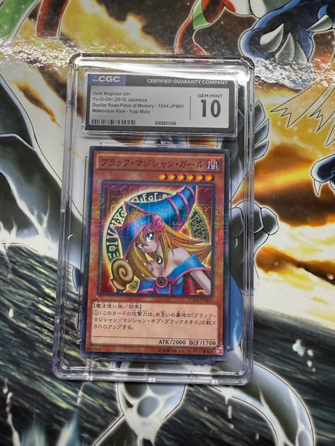 Konami - 1 Graded card - Yu-Gi-Oh! - Dark Magician Girl...
