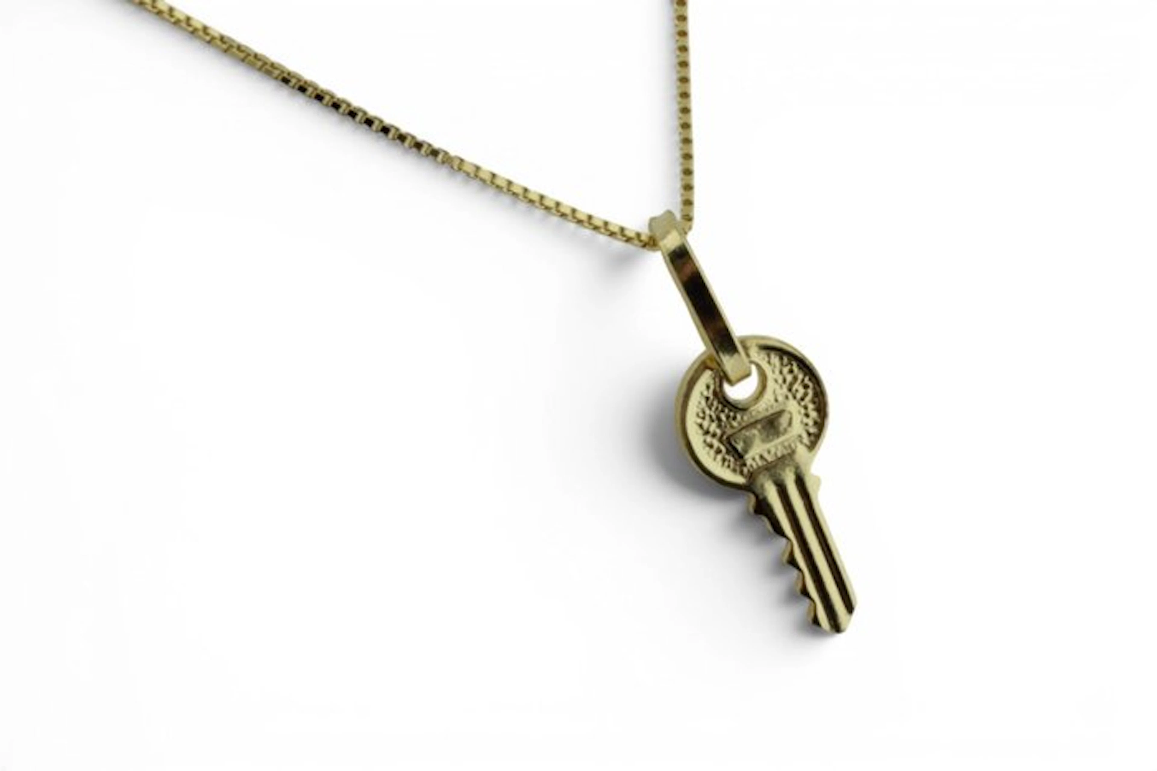 Necklace with pendant - 18 kt. Yellow gold