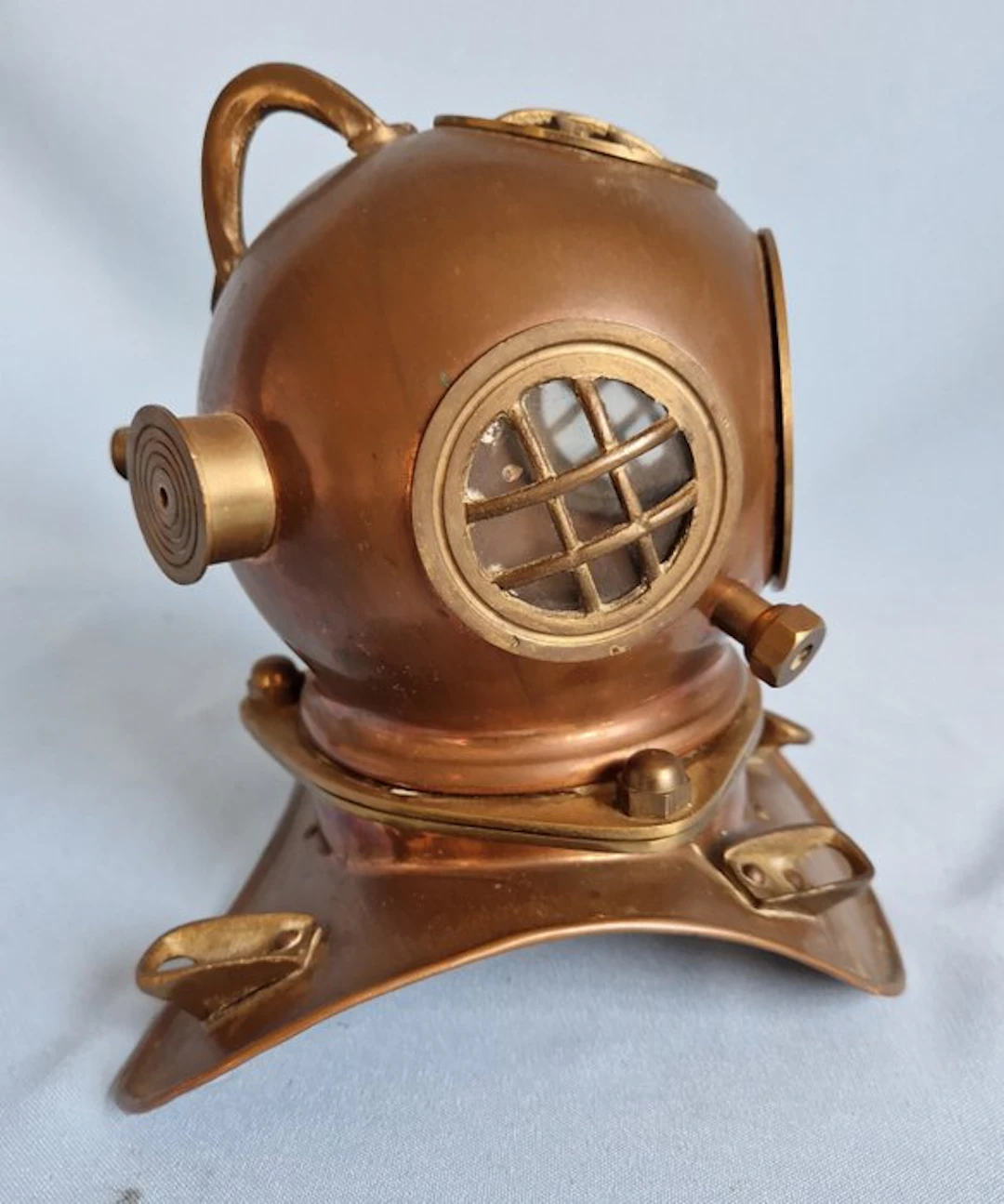 Diving helmet - decoratief - Brass, Copper