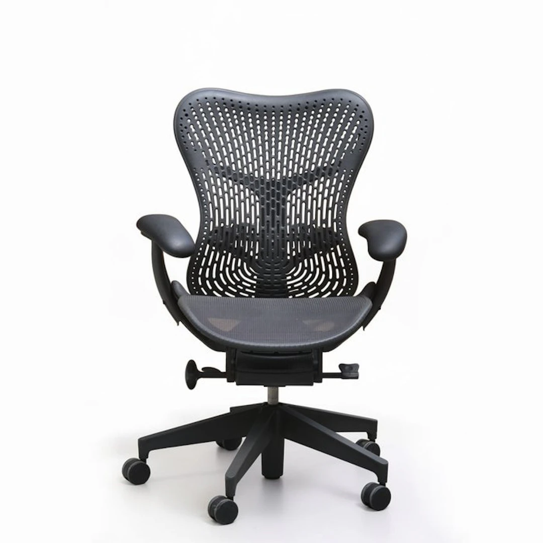 Herman Miller - Chair - Mirra - Plastic, Metal, Textile - Ergonomic