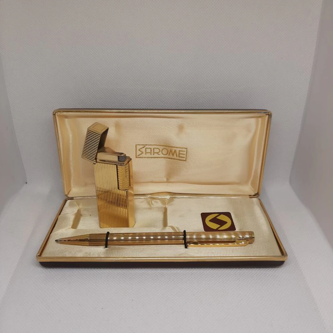 Sarome - SD-V - No reserve price - Lighter - Steel, Gold-plated
