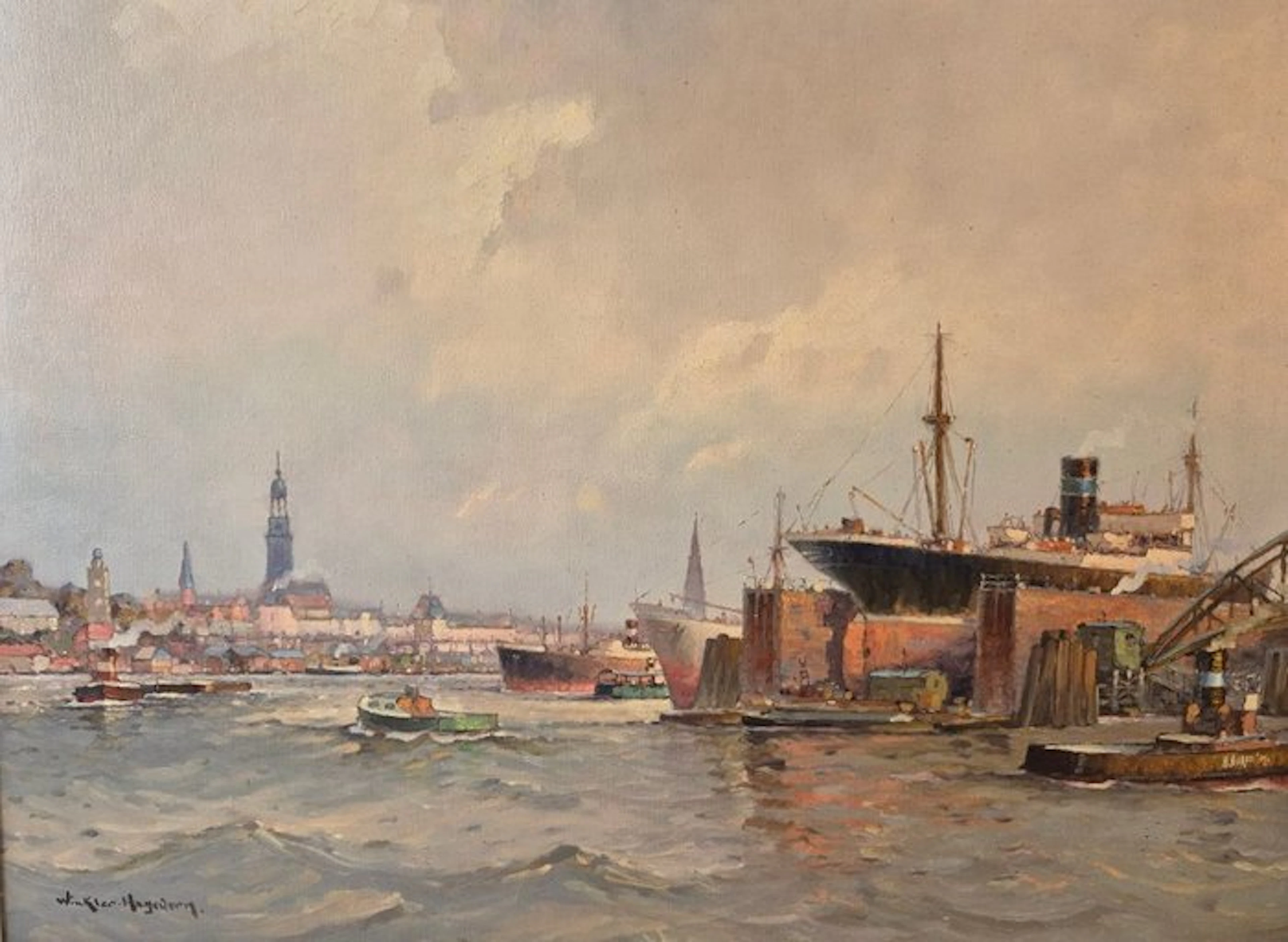 Wim Klein Hagedoorn (XX) - Haven Antwerpen