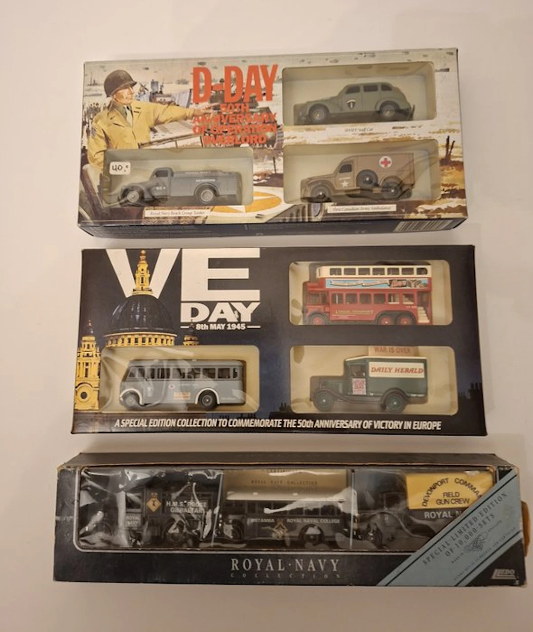 Lledo - Model car (9) - D-Day 50th Anniversary (1 set) +...