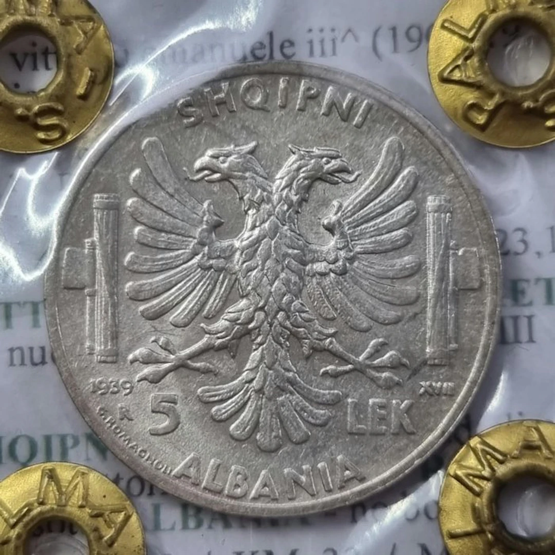 Albania (Italian protectorate) Vittorio Emanuele III