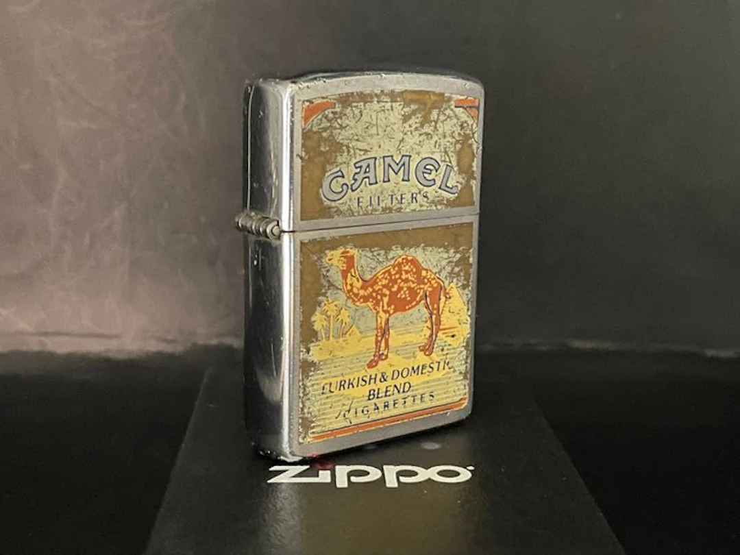 Zippo - CAMEL VINTAGE - 1983 - No reserve price - Lighter - Steel (stainless)