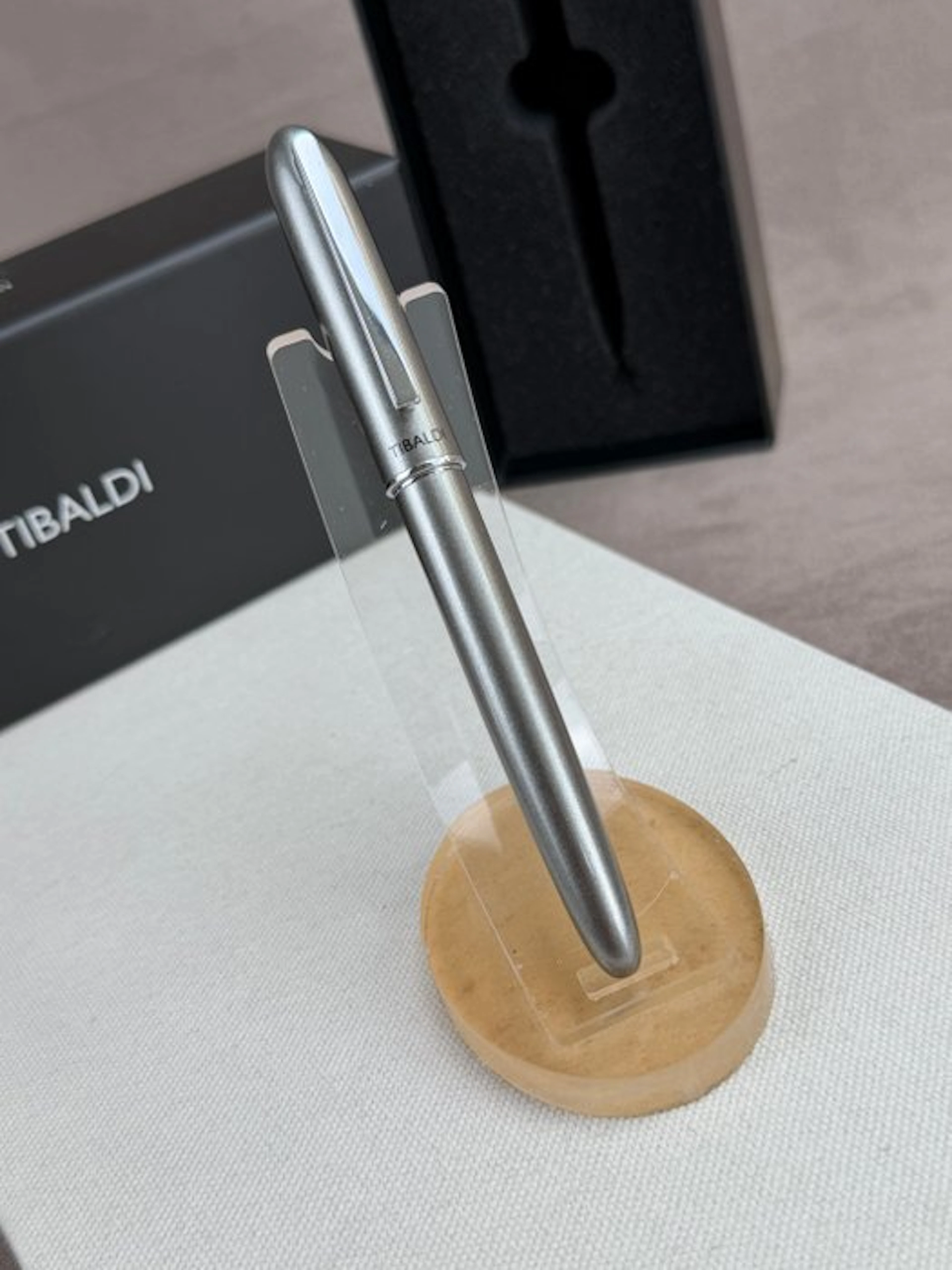 Tibaldi - Jive Silver - No reserve price - Roller ball pen