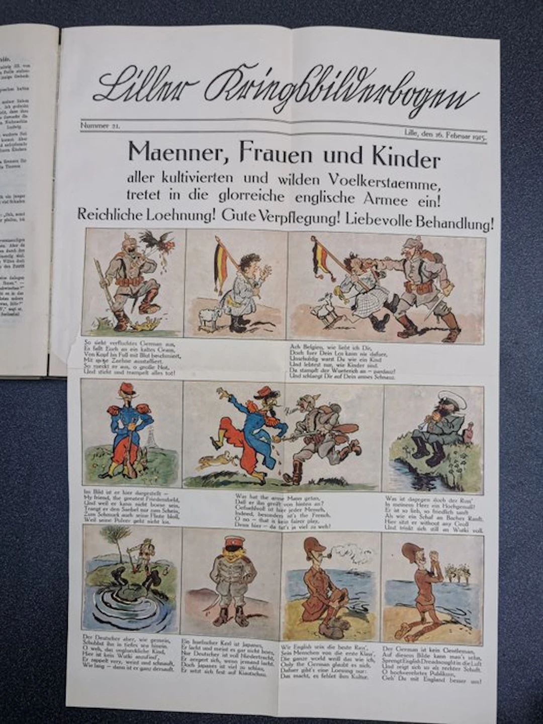 Hautpmann Hoecker/Rittmeister Ompteda - Liller...