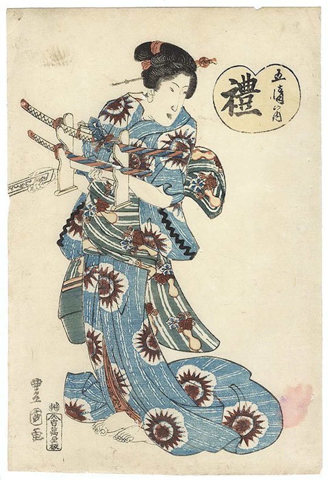 Woodblock Print Original - The Bijin-ga