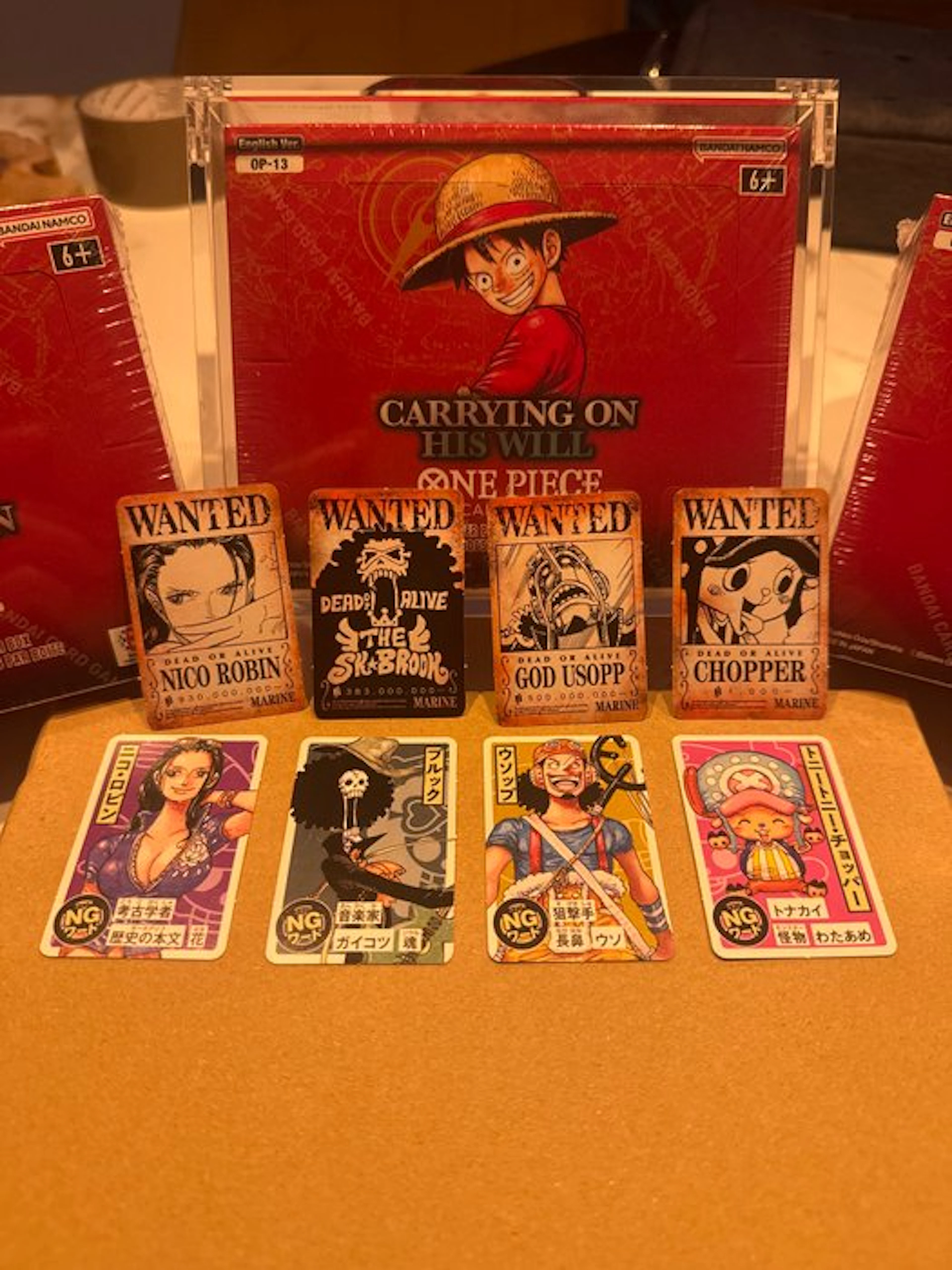 Bandai Namco - 8 Card - One Piece Promo card