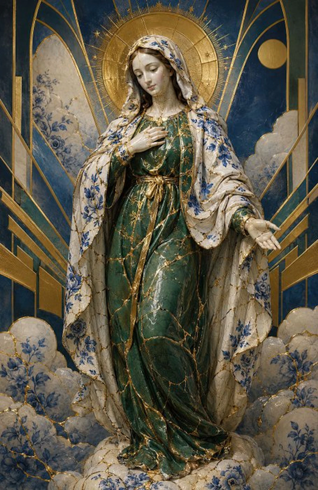 Yamila - XL - "Mosaico de Gracia: La Virgen Restaurada"