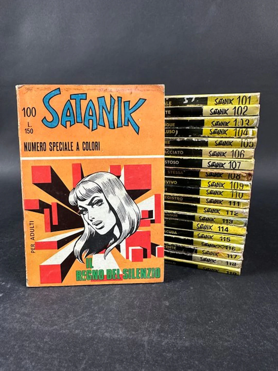 Satanik nn. 100/119 - 20 Comic - First edition - 1968