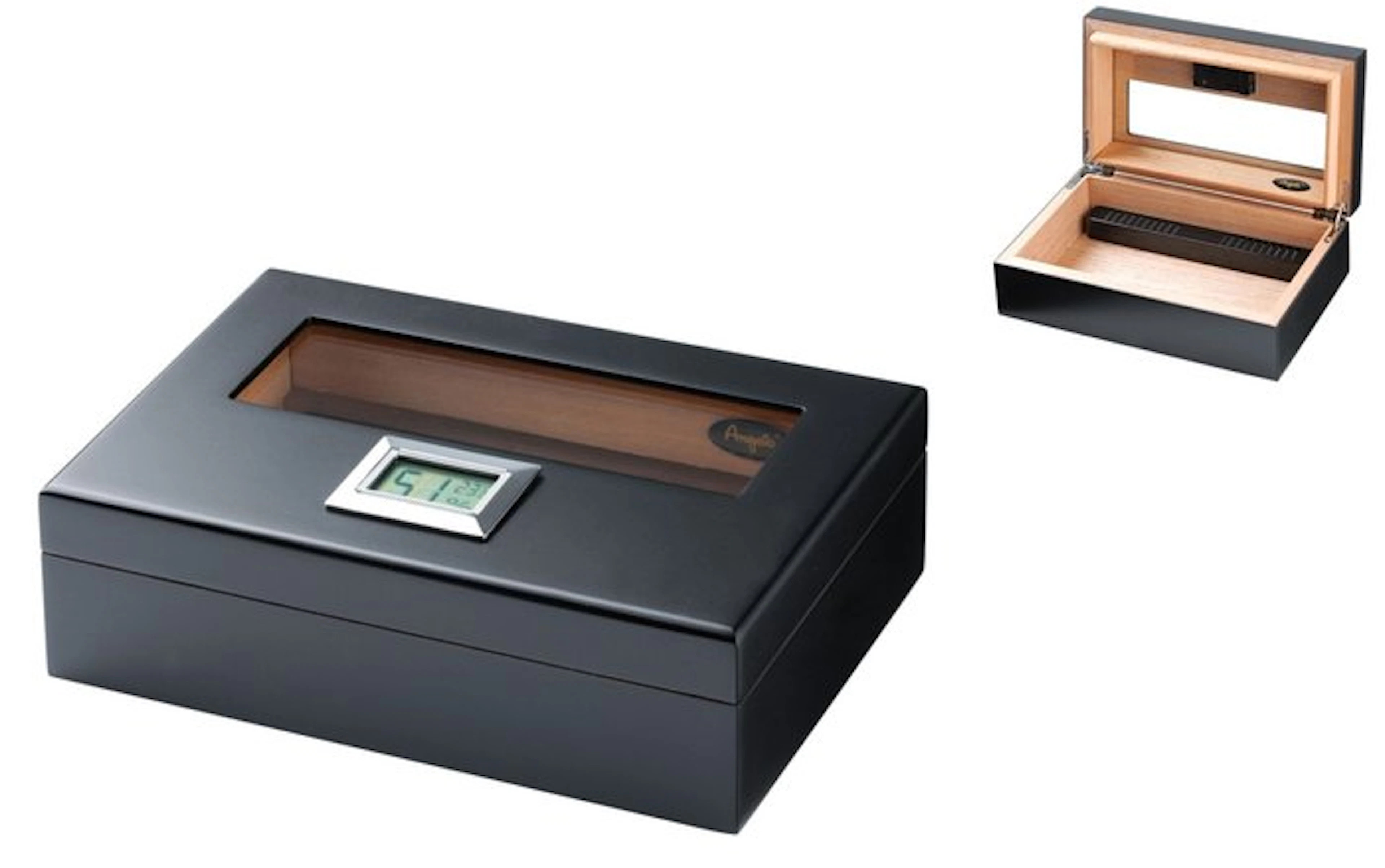ANGELO - No reserve price - Humidor - Wood - Angelo Humidor black