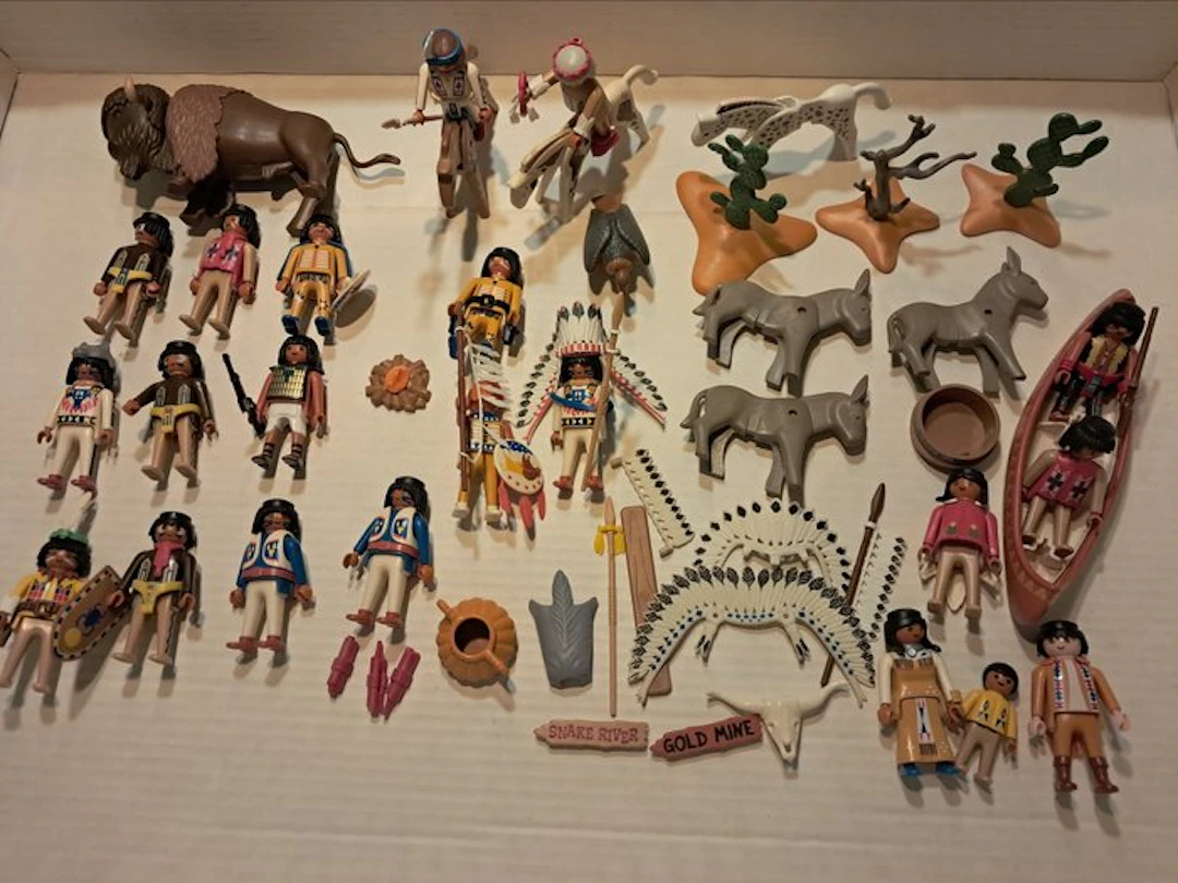 Playmobil - Western - Playmobil Indianer Western Set - 1970-1980 - Germany