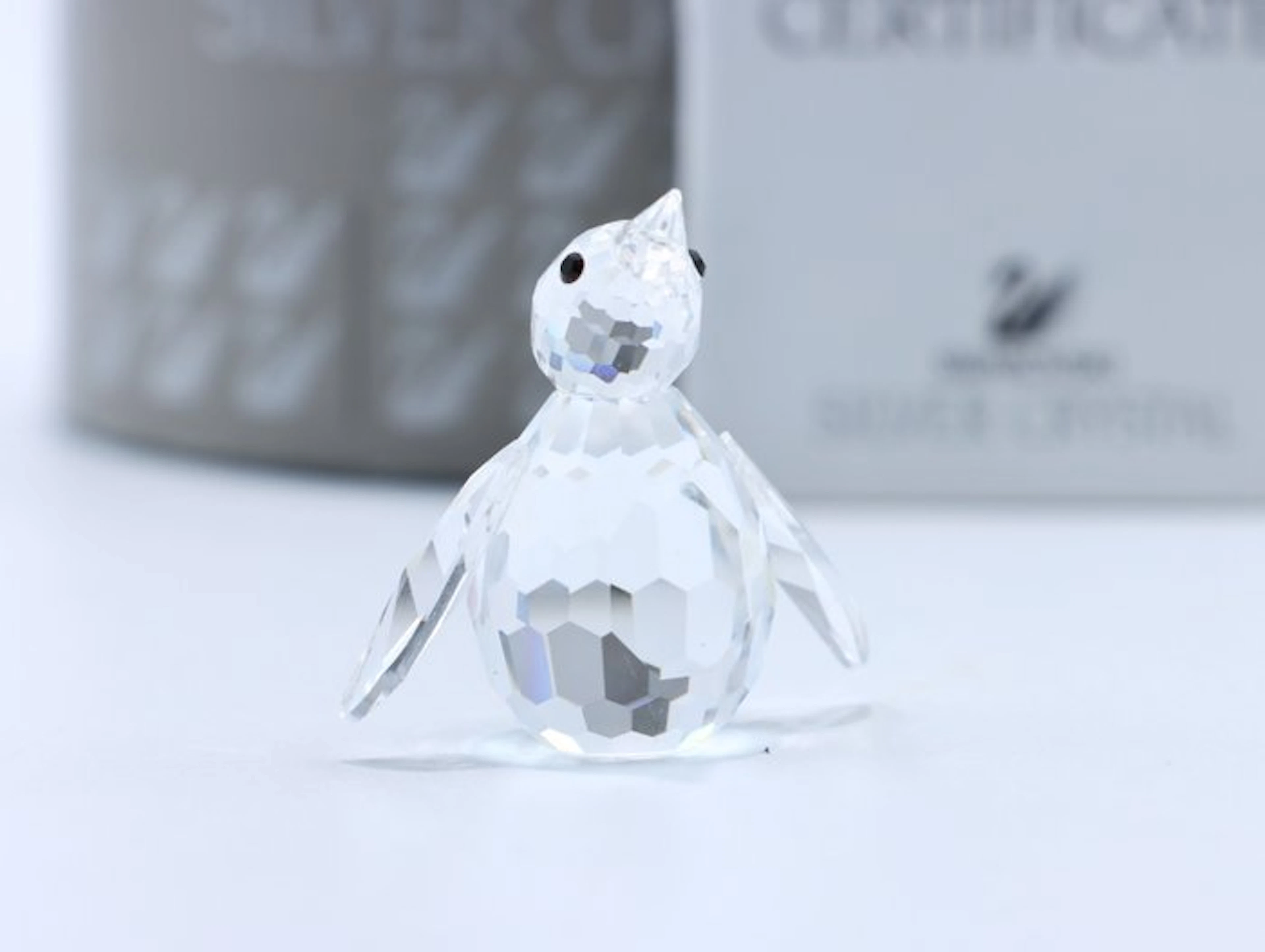 Figure - Swarovski - Pinguin Mini (Boxed + certificate) - Crystal