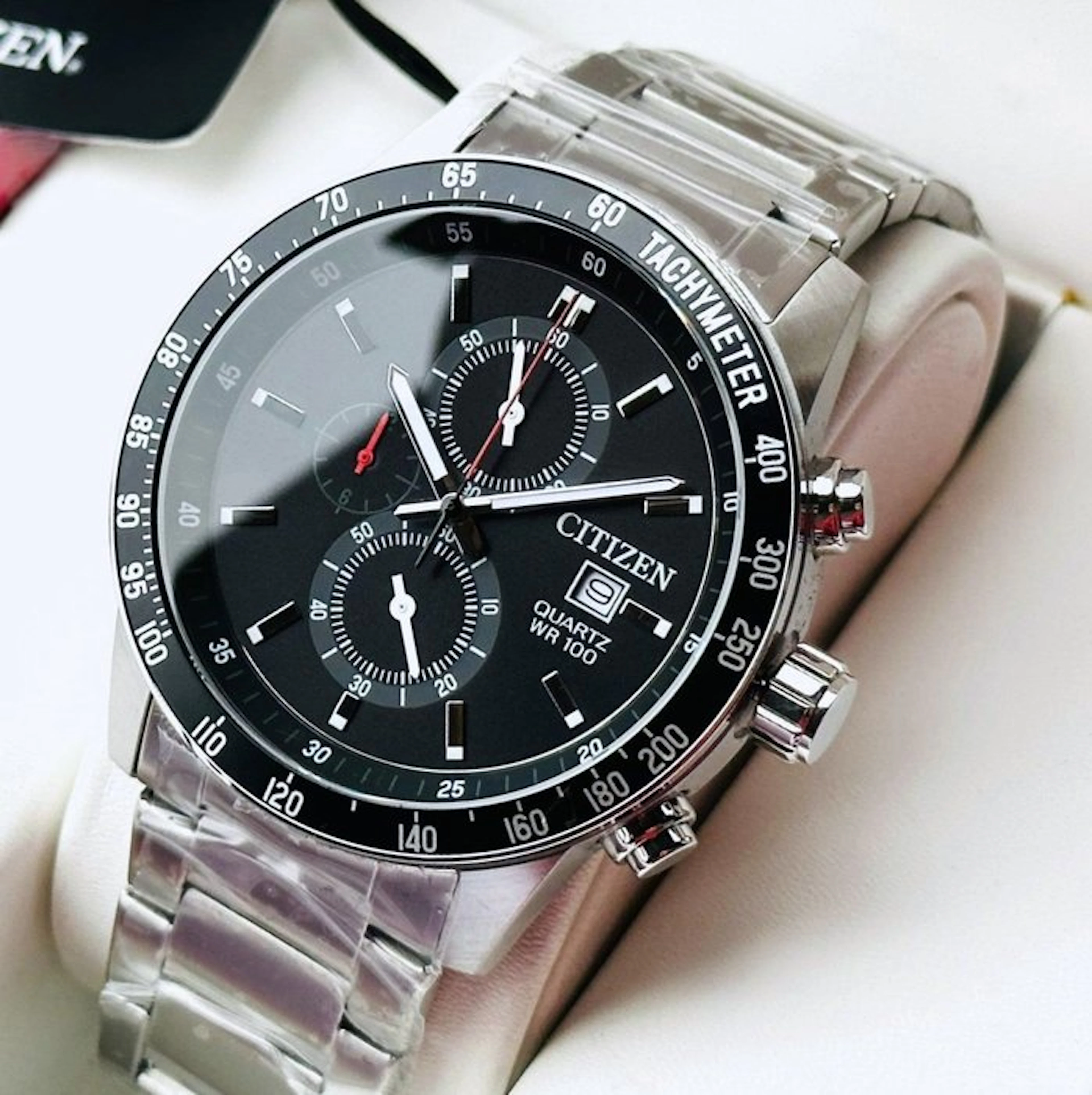 Citizen - Chronograph - Red - In-House Caliber...