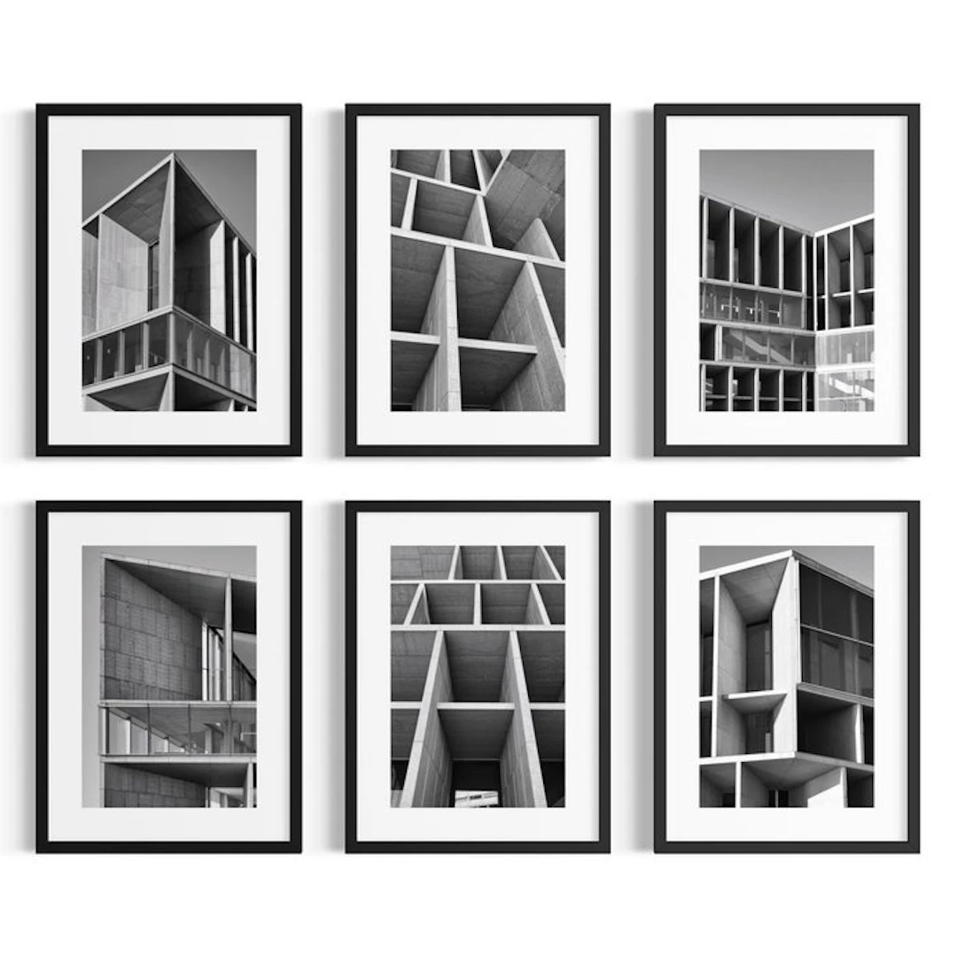 Fabian Kimmel - Mass & Void - A Brutalist Study - Bauhaus - Series of 6, Palma