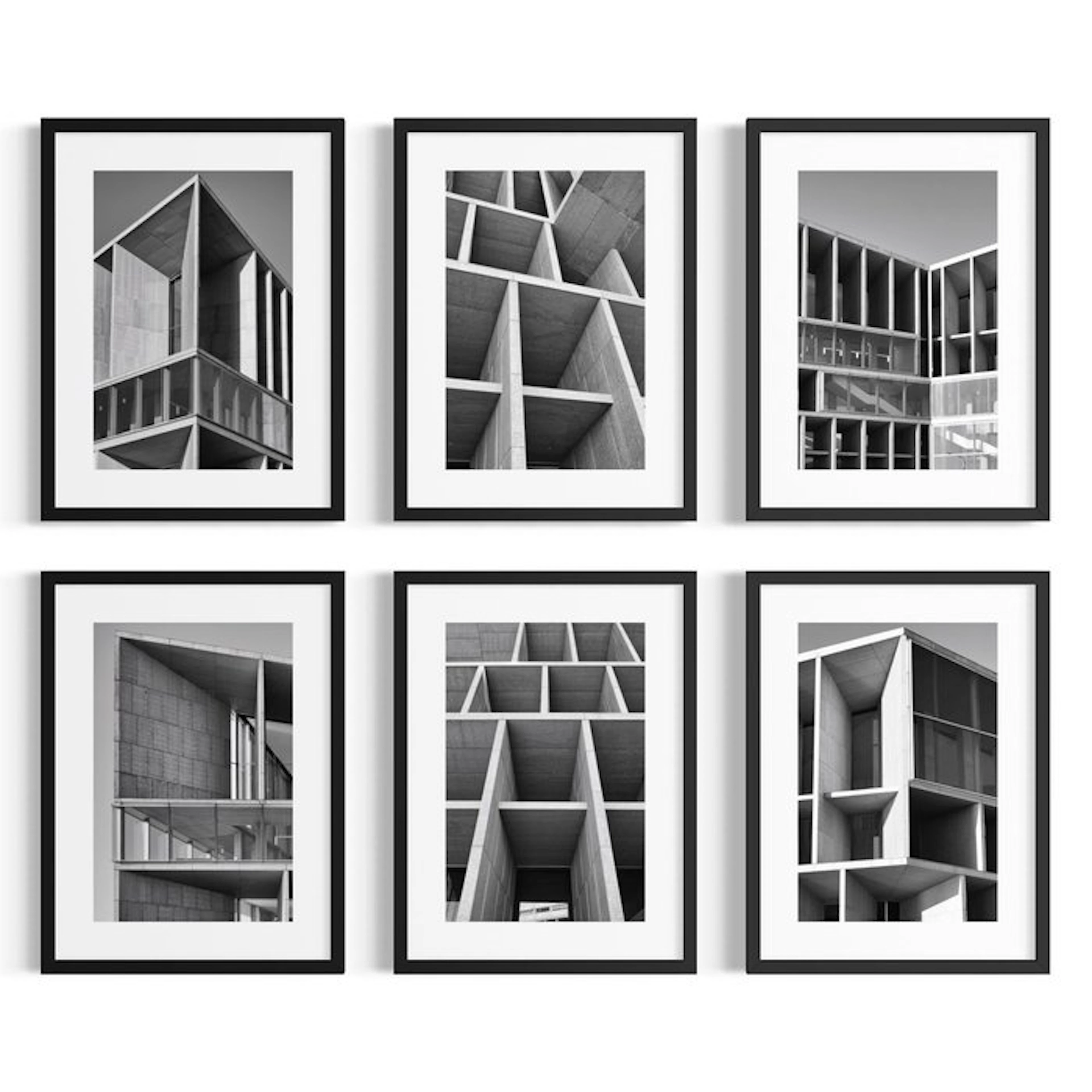 Fabian Kimmel - Mass & Void - A Brutalist Study - Bauhaus - Series of 6, Palma