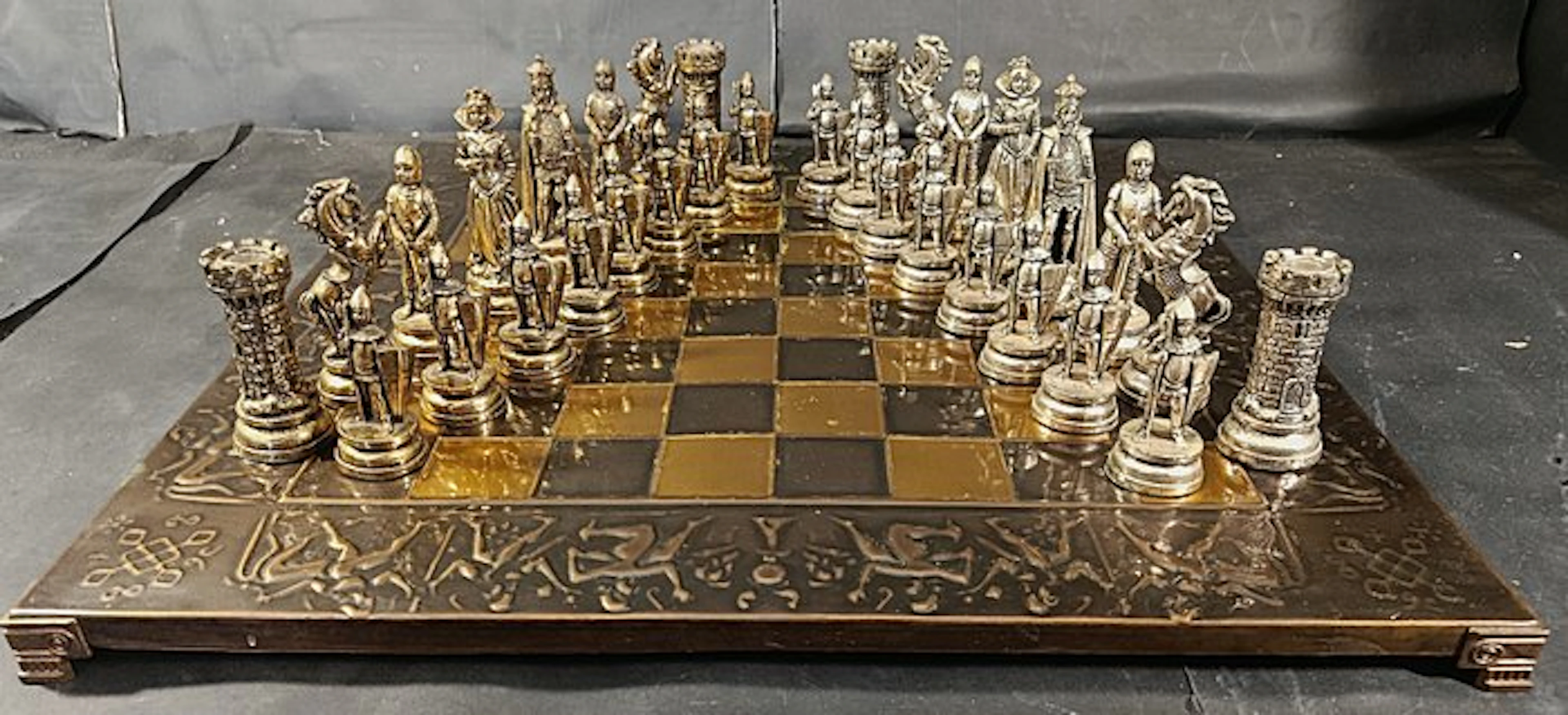 Chess set - Maria Estuardo XXL - Bronze