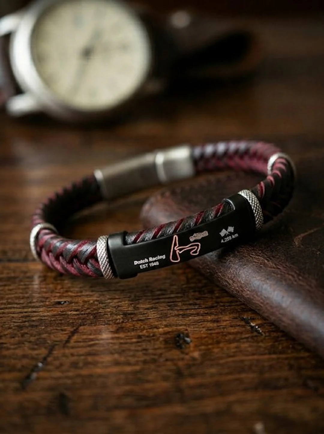 18 kt. - Base bracelet in surgical steel