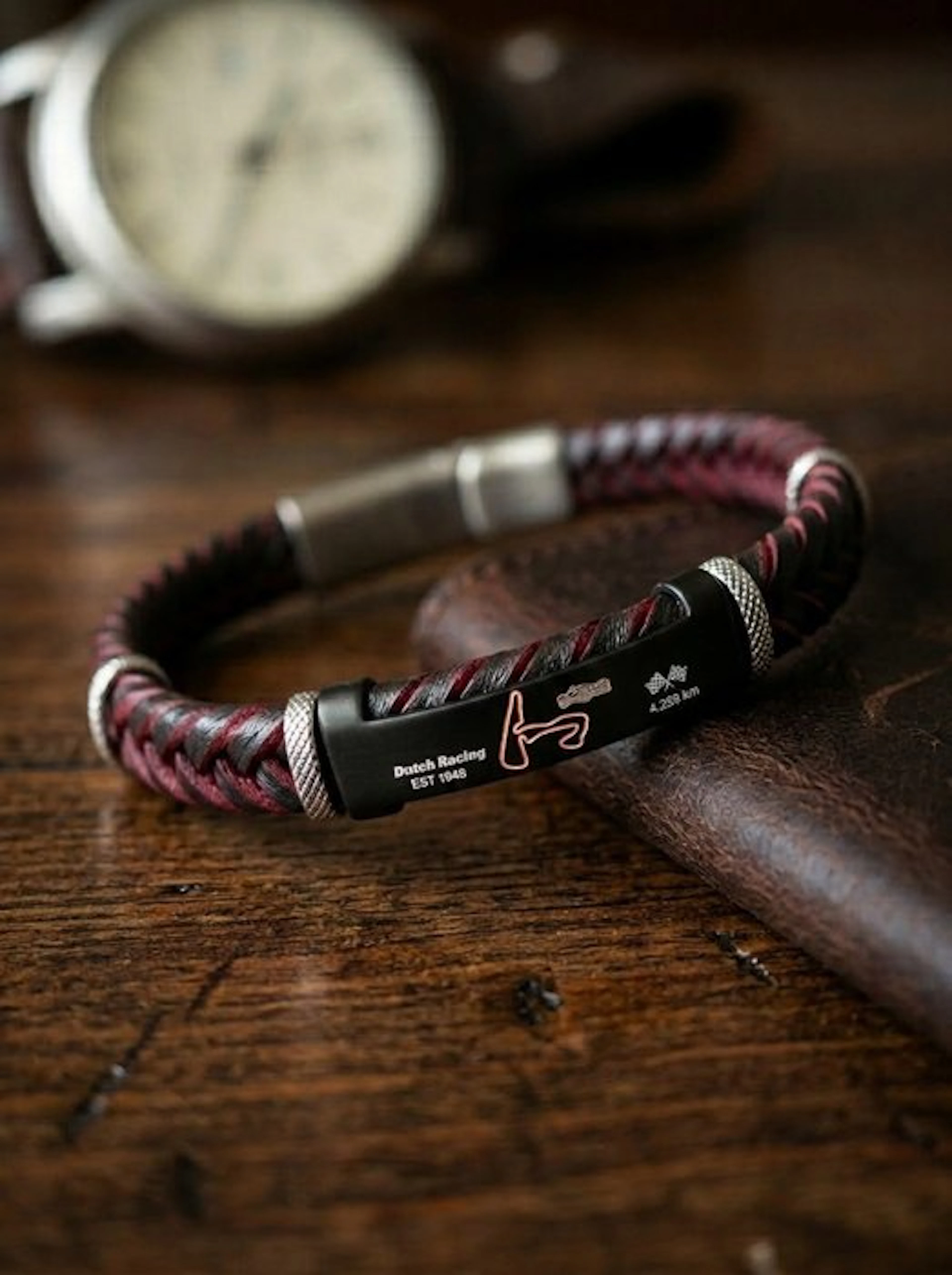18 kt. - Base bracelet in surgical steel