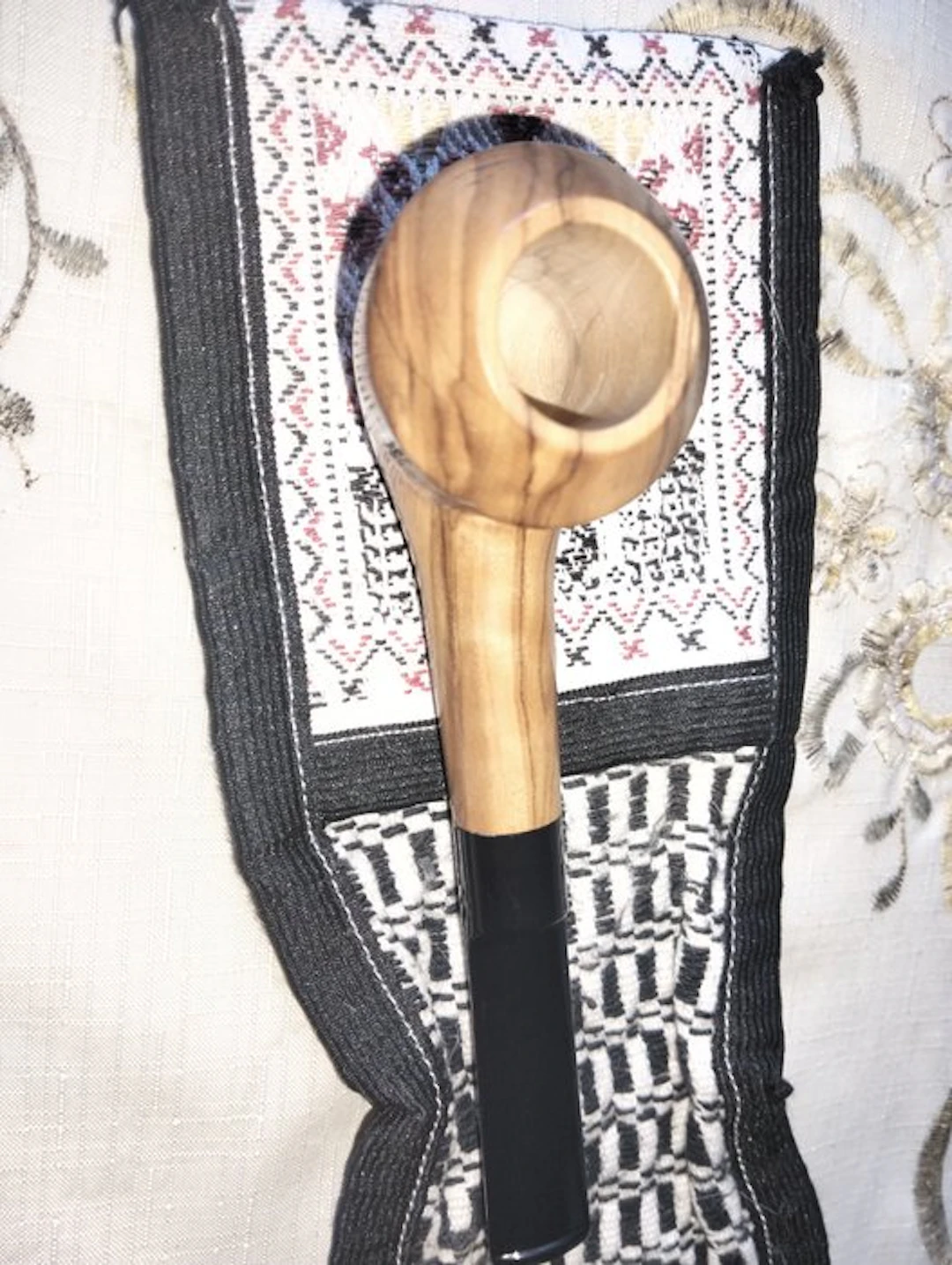 No reserve price - Pipe - Wood- Olive - (2)
