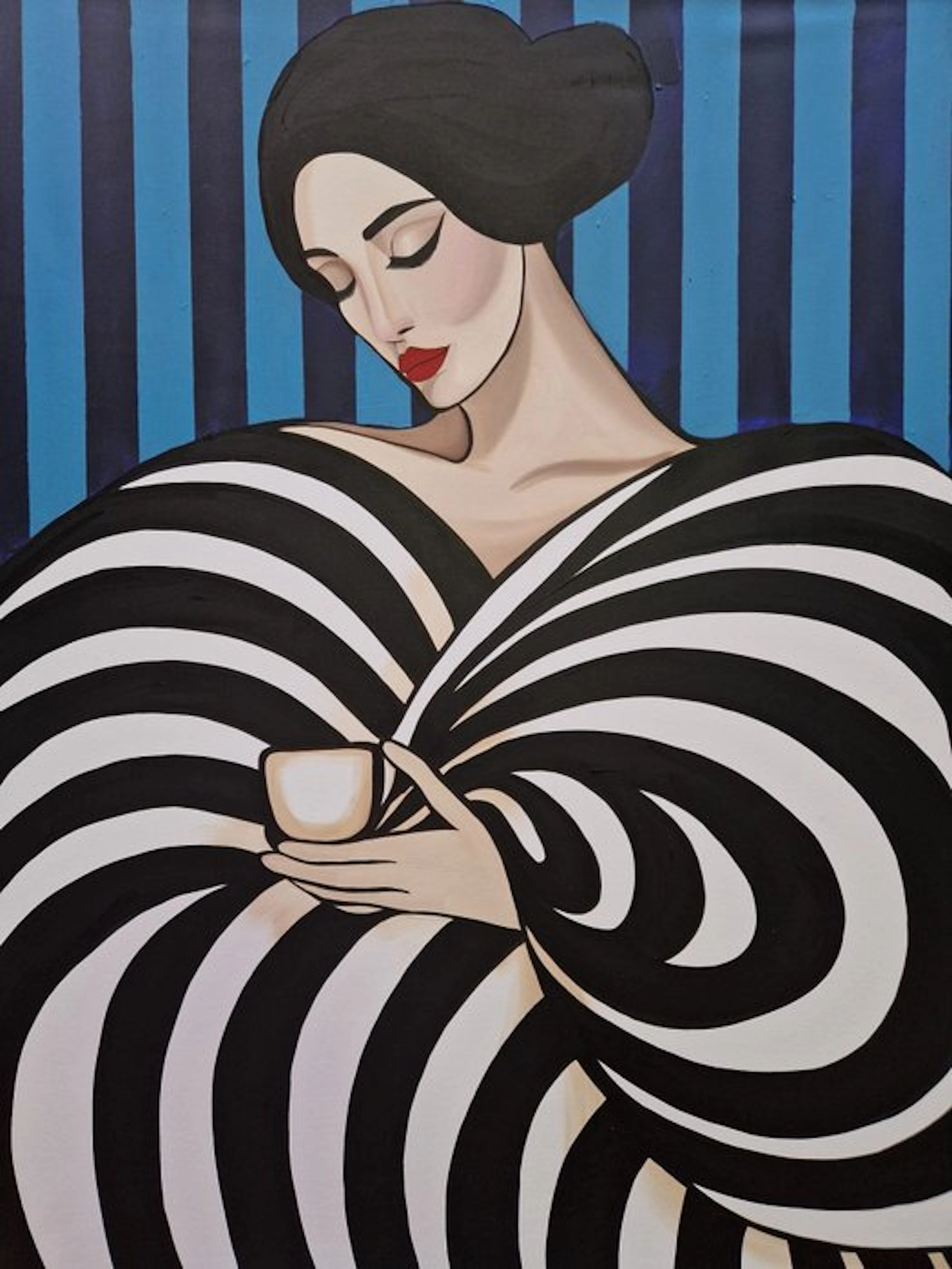 Lucía Lauren - XL - Aura Op-Art