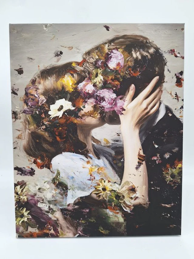 Anne Dias (1985) - (Stretched Canva - No RP) Embrace of Blossom