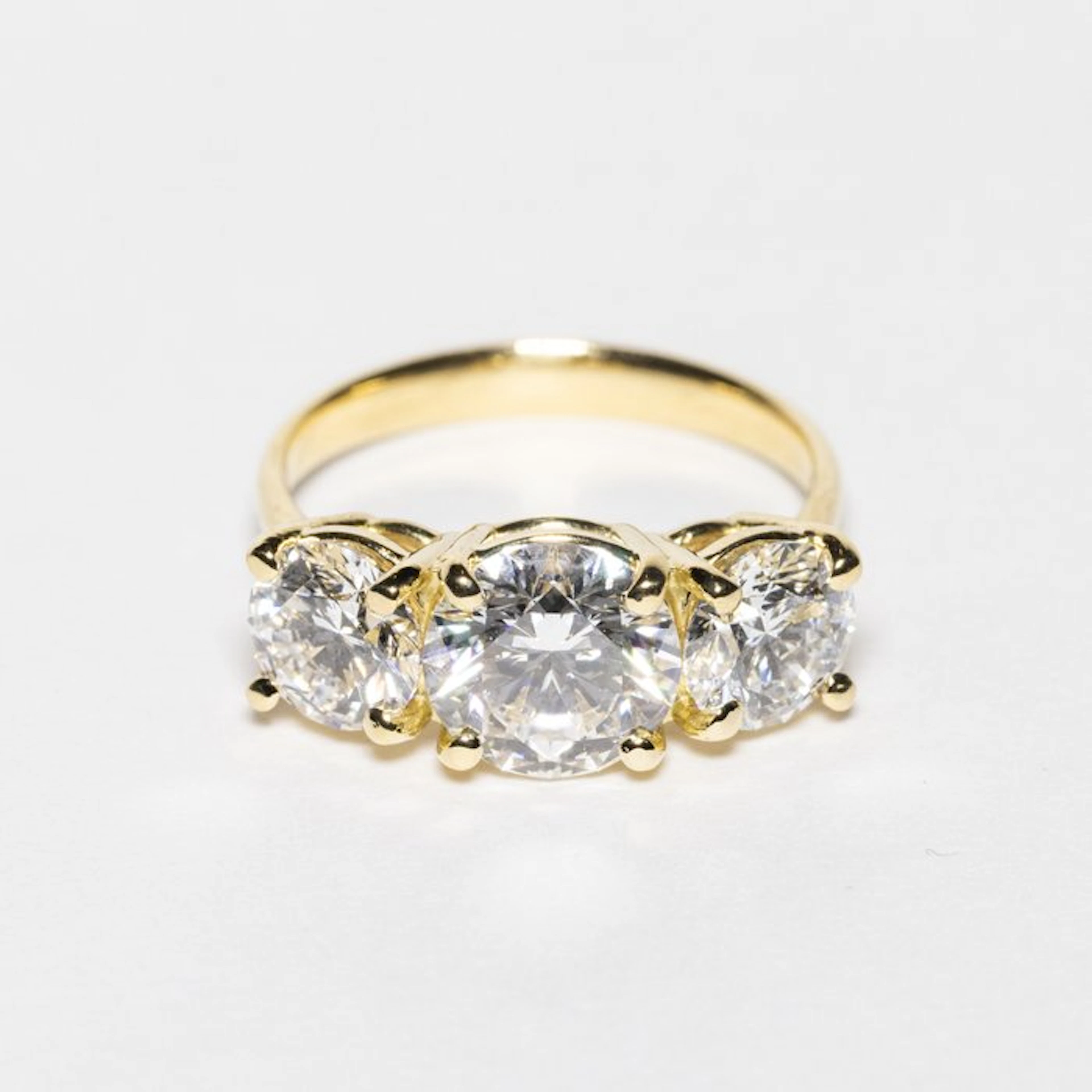 No reserve price - Statement ring - 18 kt