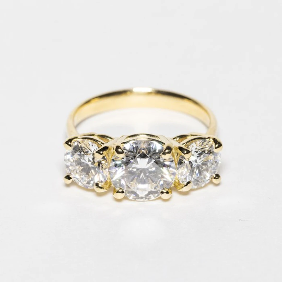 No reserve price - Statement ring - 18 kt