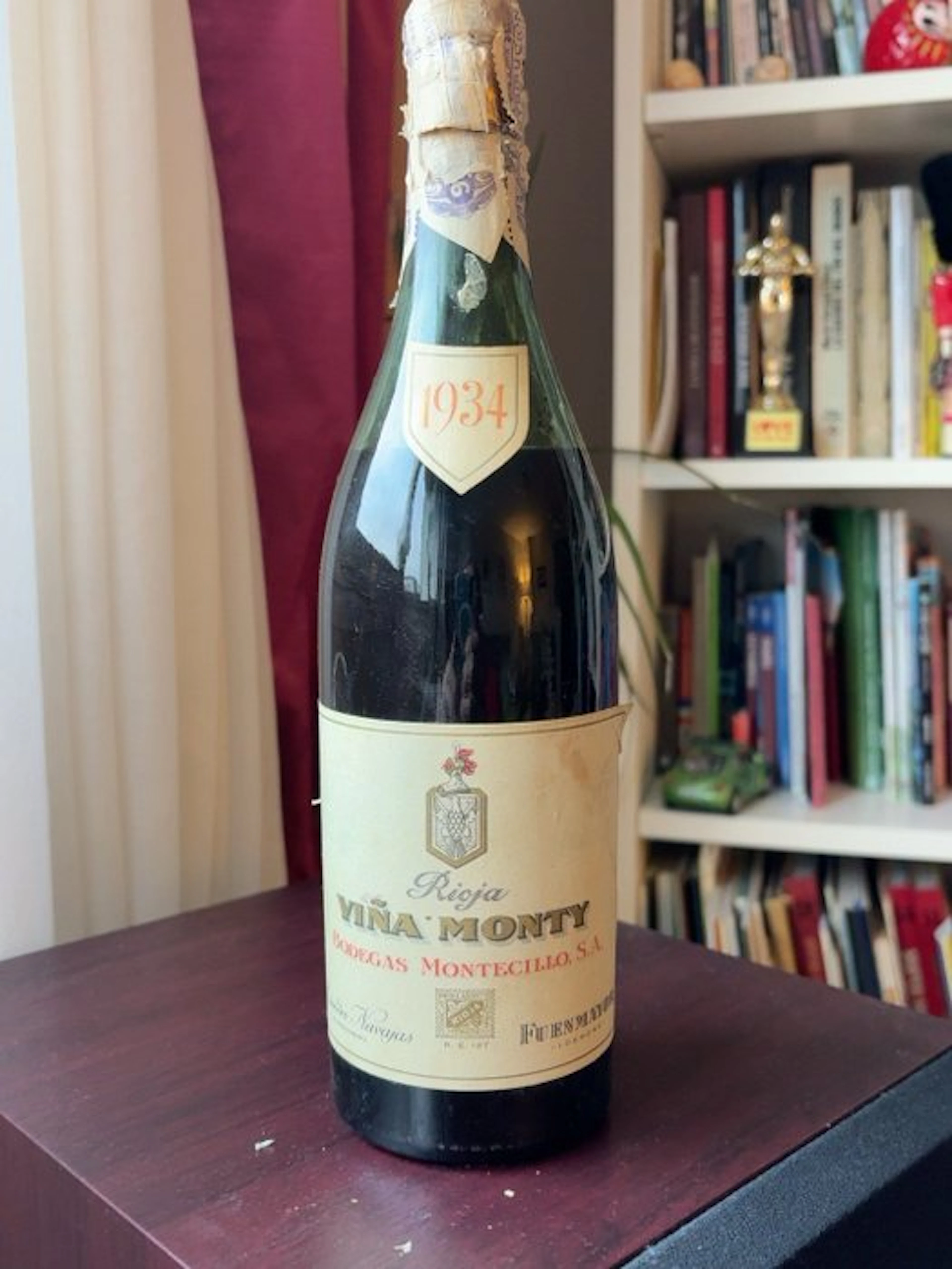 1934 Bodegas Montecillo, Viña Monty - Rioja - 1 Bottle (0.75L)