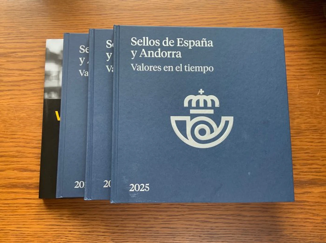 Spain 2020/2025 - 4 Books from Correos de España (without stamps) 2020-21-24-25