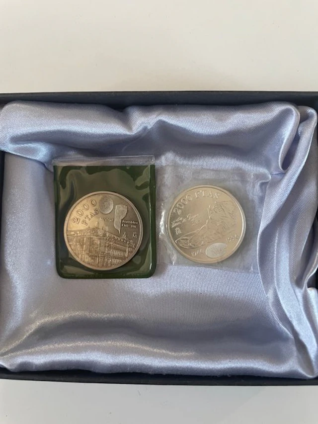 Spain. Juan Carlos I. 2000 Pesetas 1994 y 1996 (No reserve price)