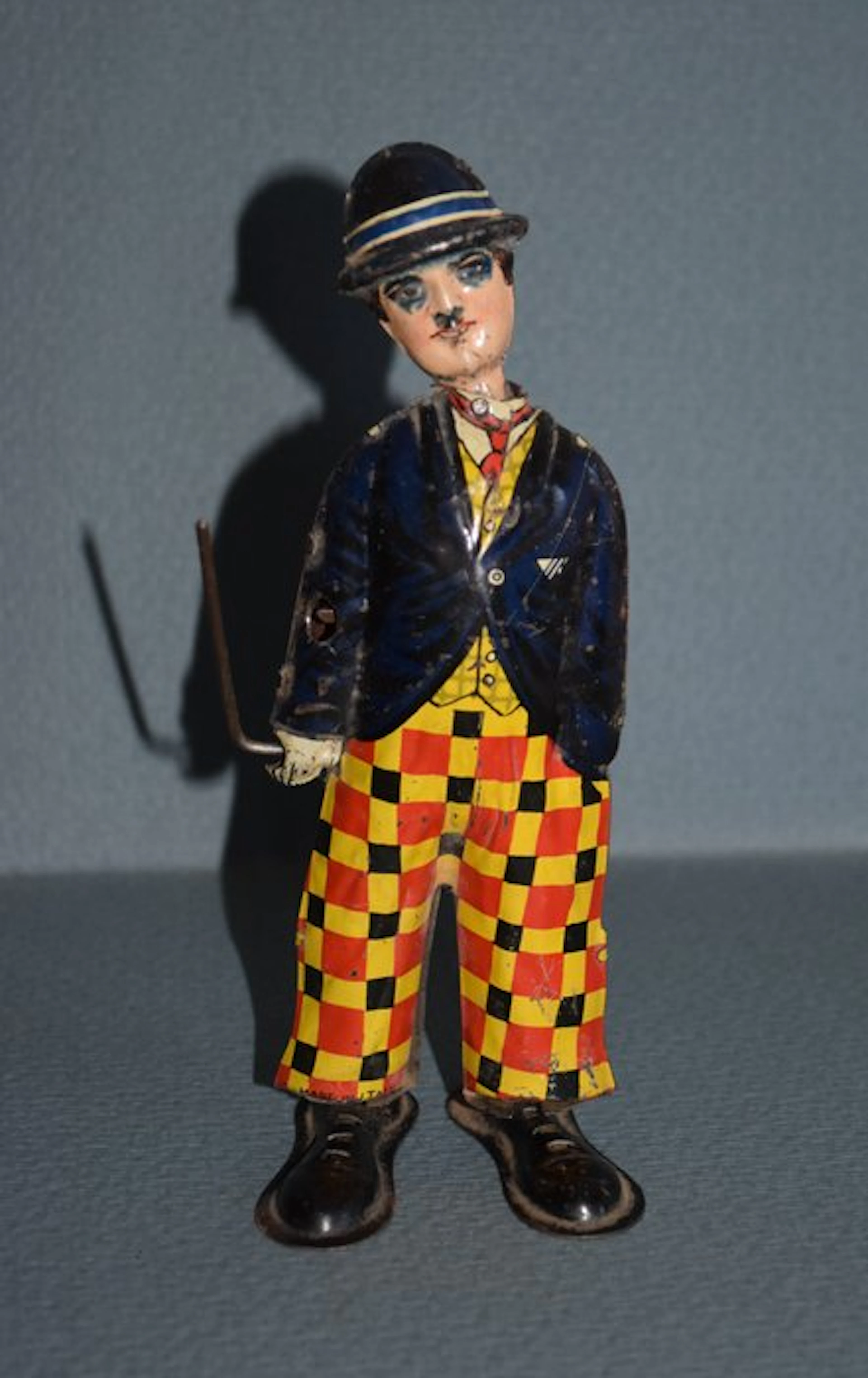 Bell Italia - Charlot (Charlie Chaplin) - Wind-up tin toy - 1930-1939 - Italy