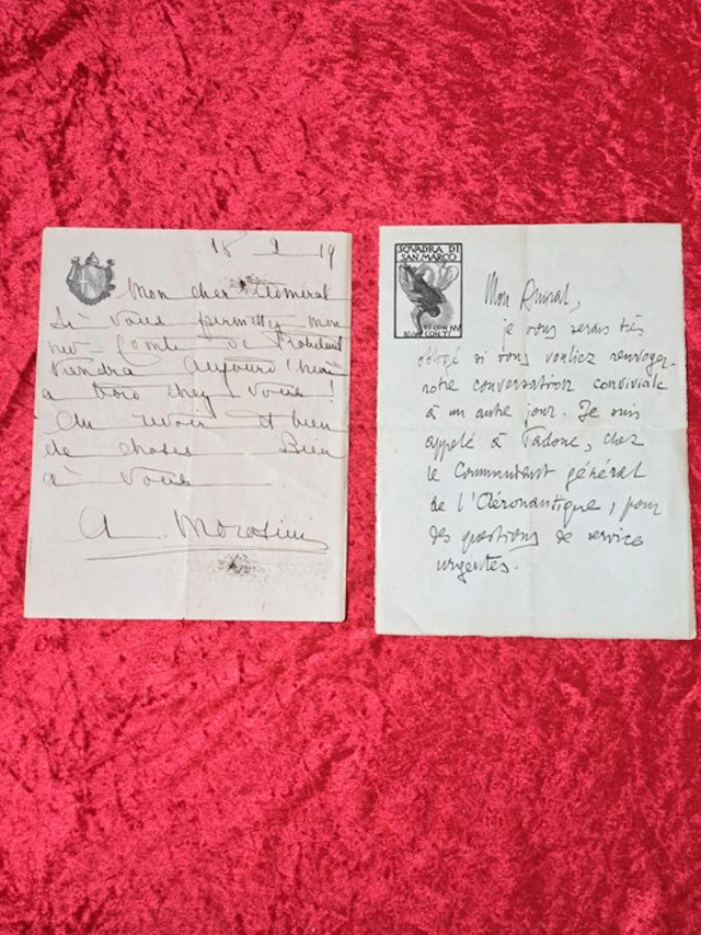 Gabriele d'annunzio - Importantes Lettres Signées...