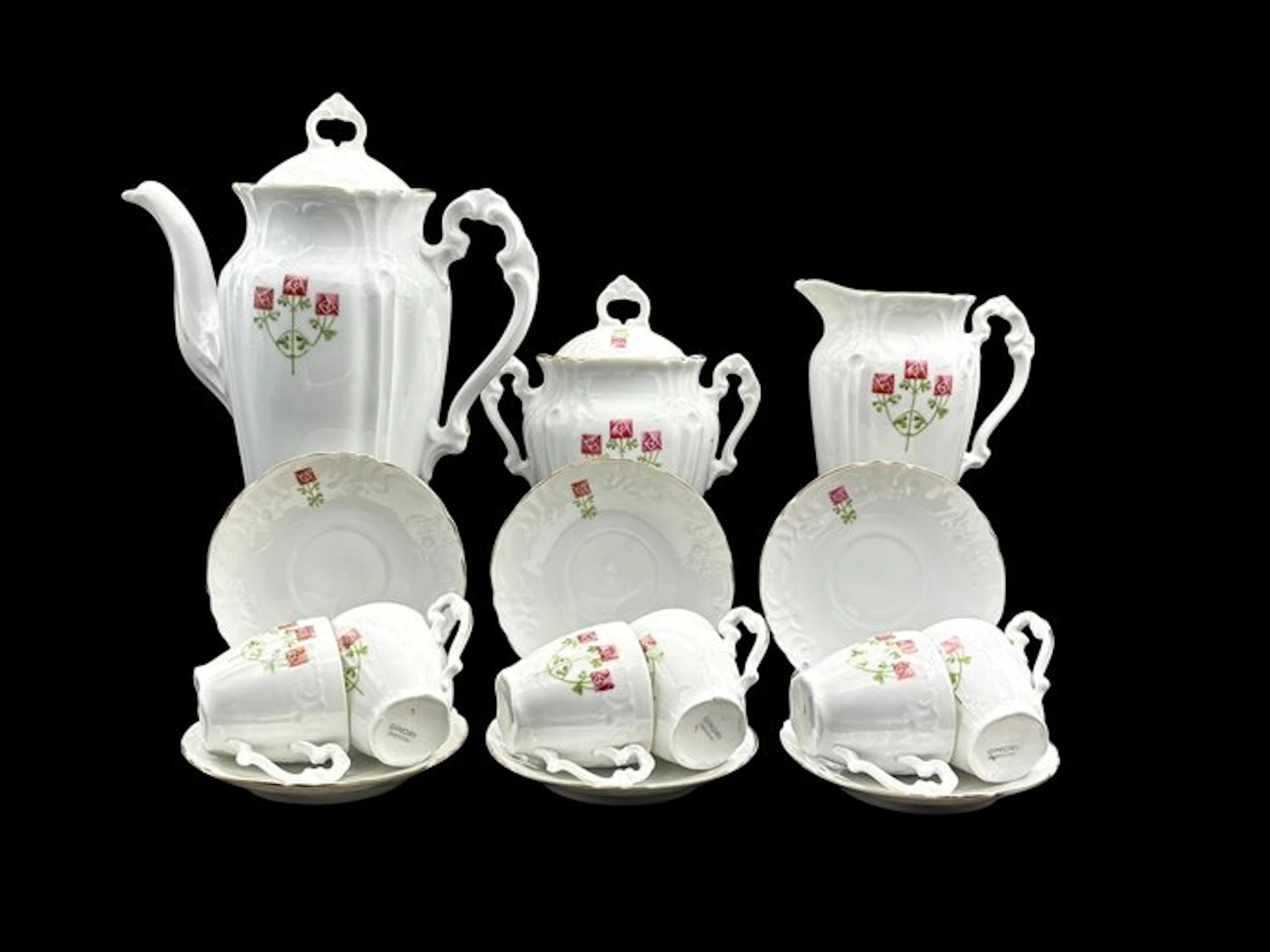 Richard Ginori - Manifattura di Doccia - Coffee service...