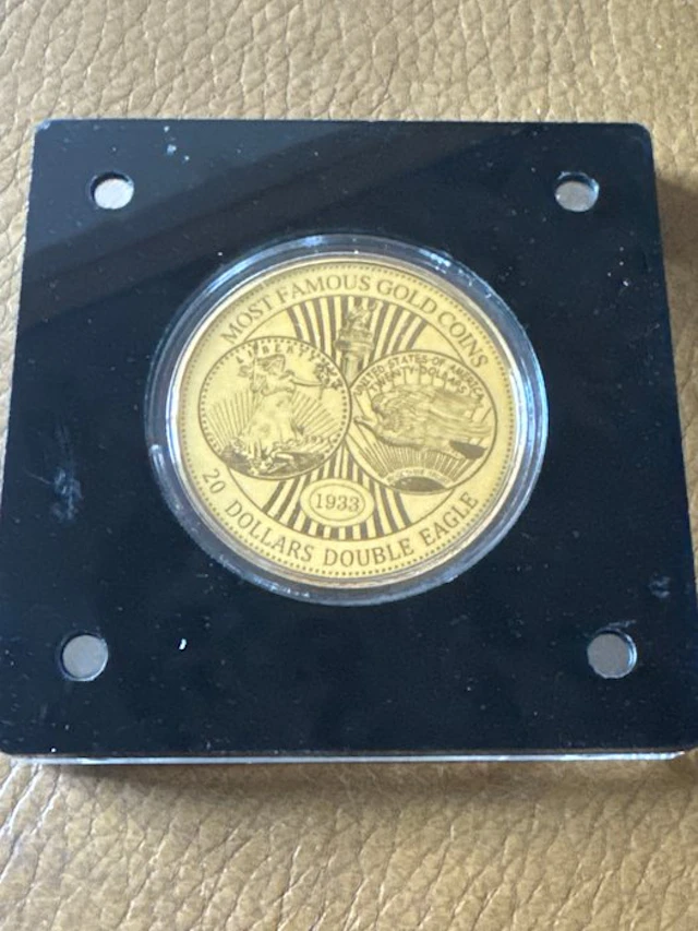 Niger. 100 Francs 2022 Double Eagle von 1933.