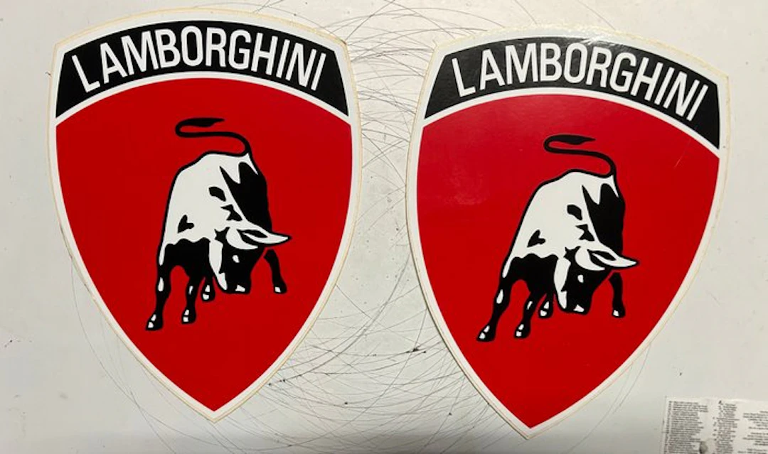 Large sticker - Lamborghini - 1963