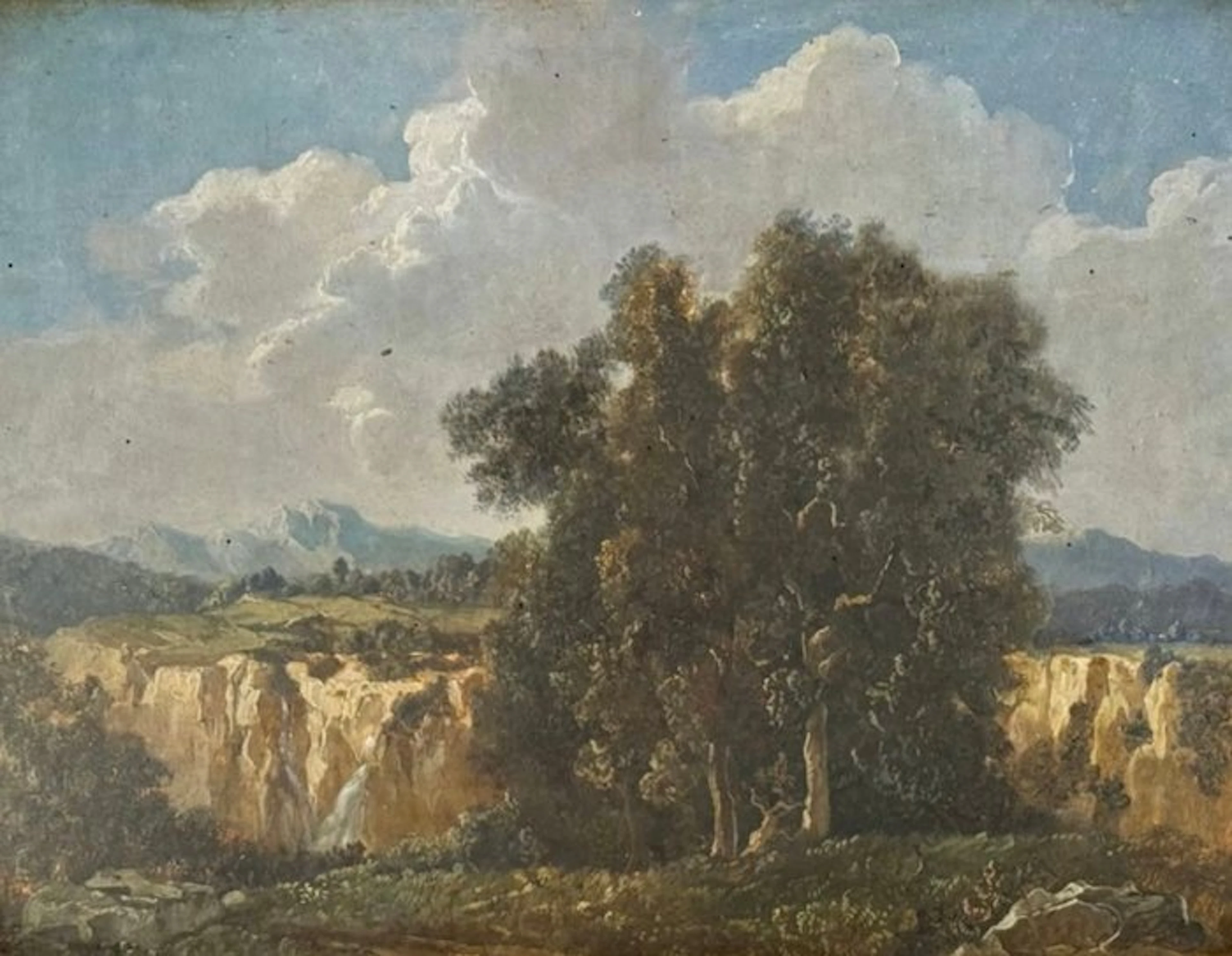 Italian school (XIX) - Paesaggio