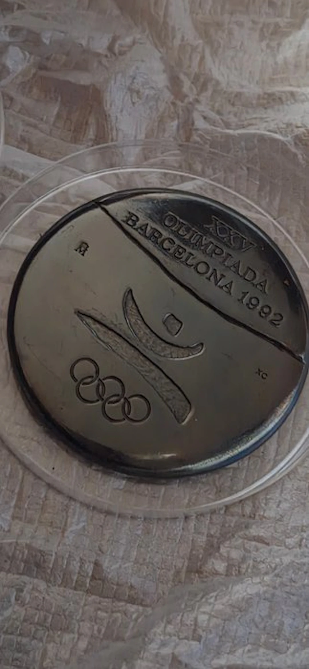 Olympics - Olympic Games - 1992 - Olympic medal