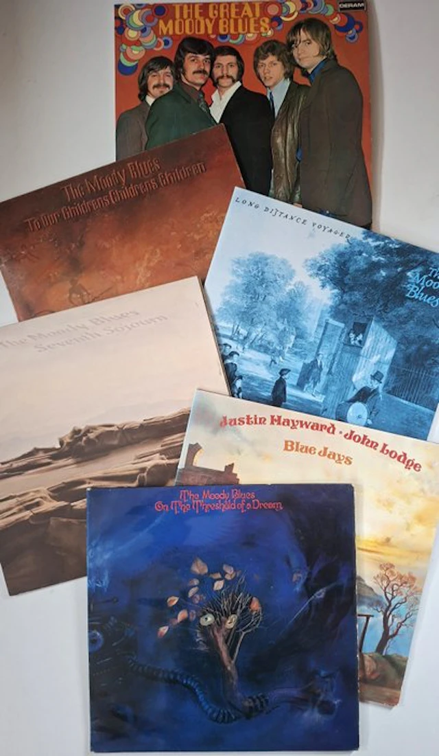 Moody Blues & Related - Collection of 9 beautiful albums...