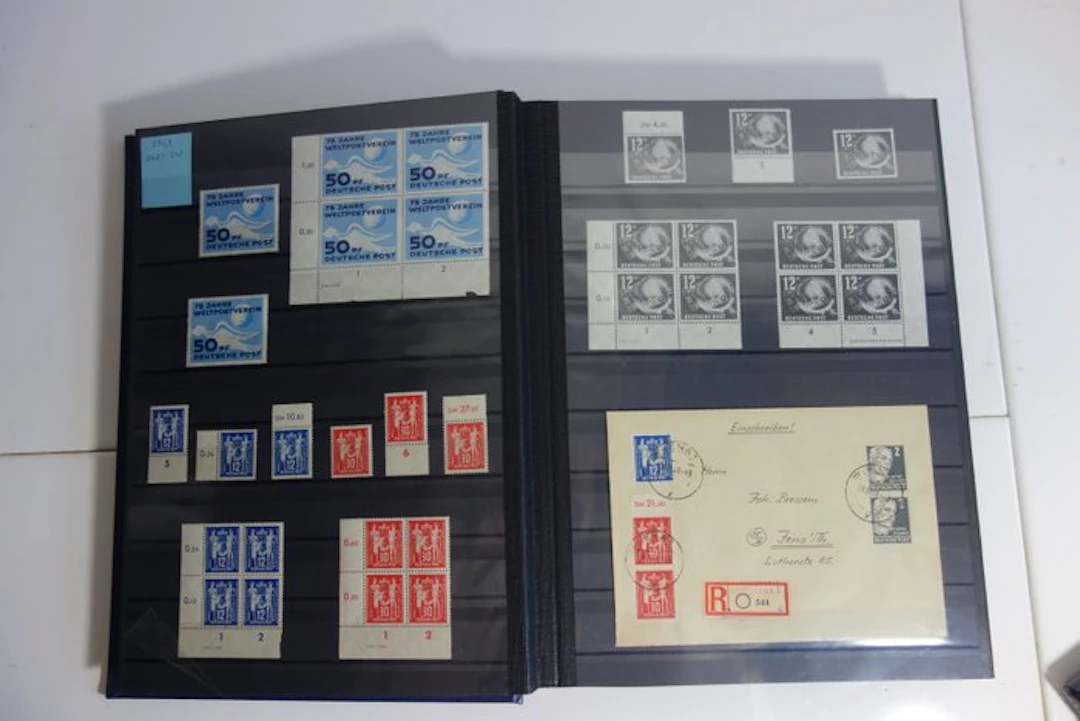 GDR 1949/1955 - Germany Stamp Album