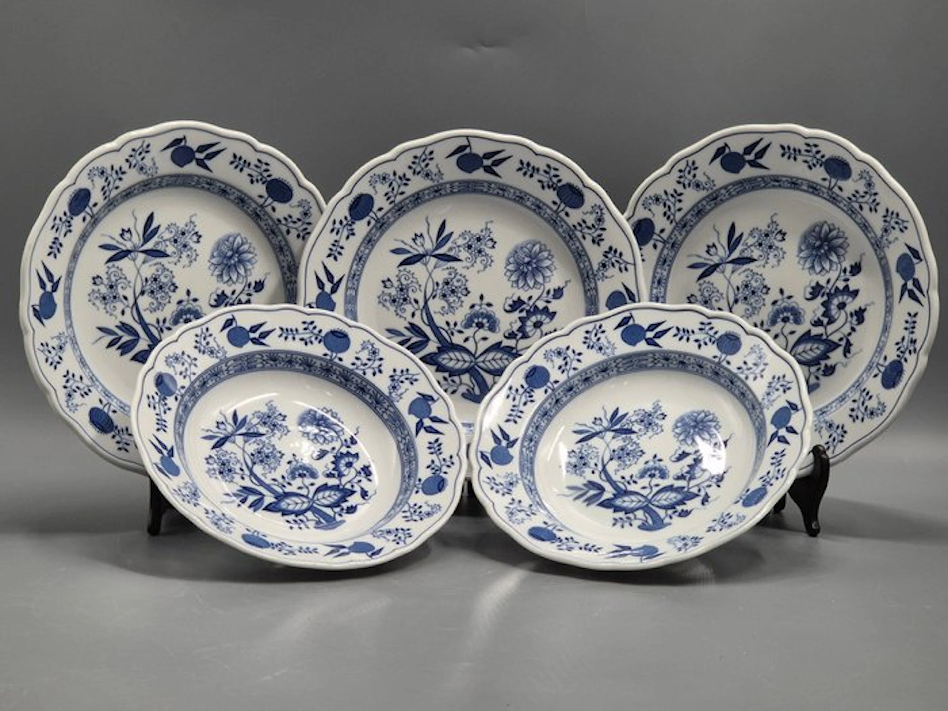 Hutschenreuther Zwiebelmuster Teller Set - 5 Suppenteller...