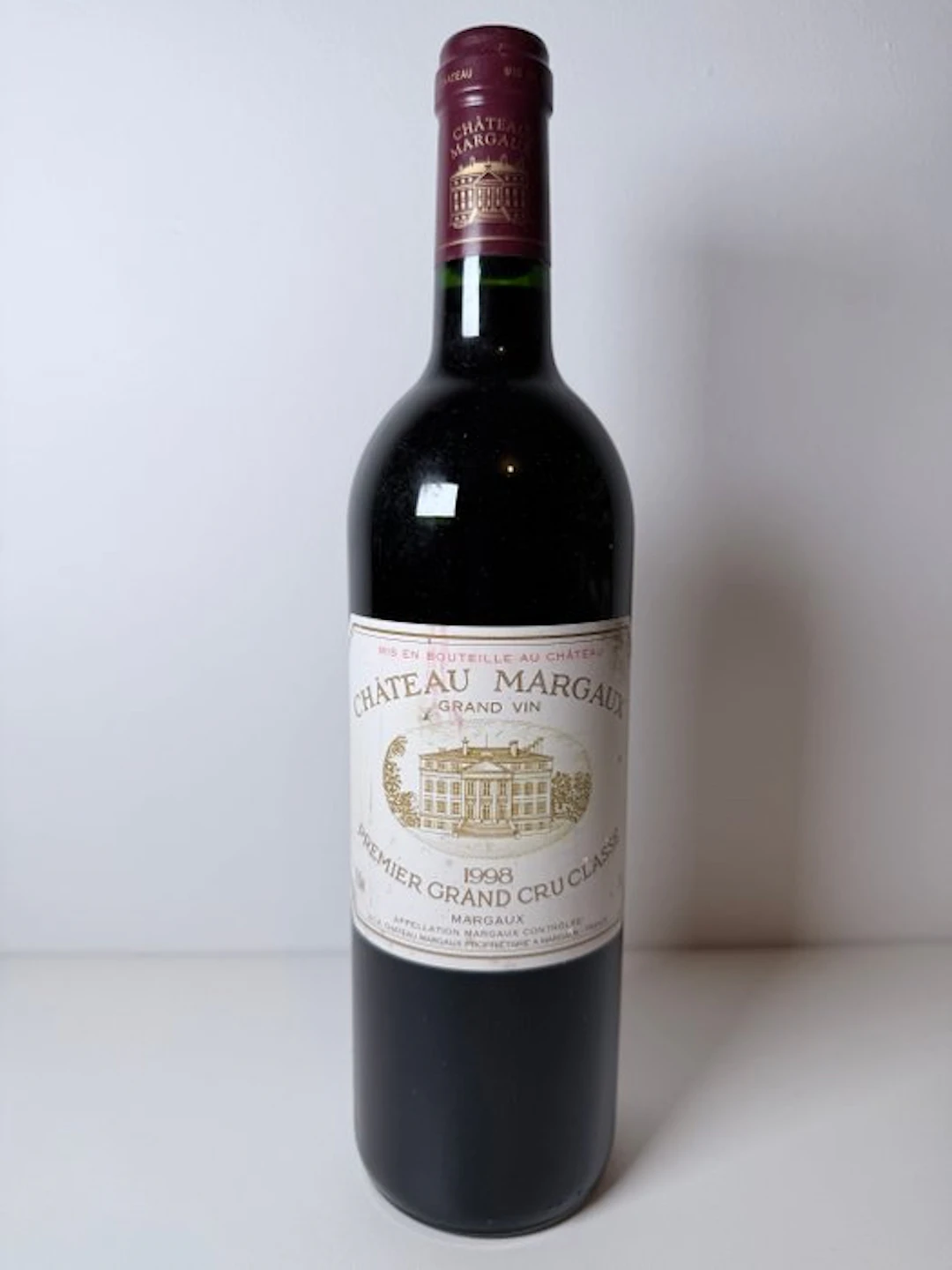 1998 Château Margaux - Margaux Premier Grand Cru Classé - 1 Bottle (0.75L)