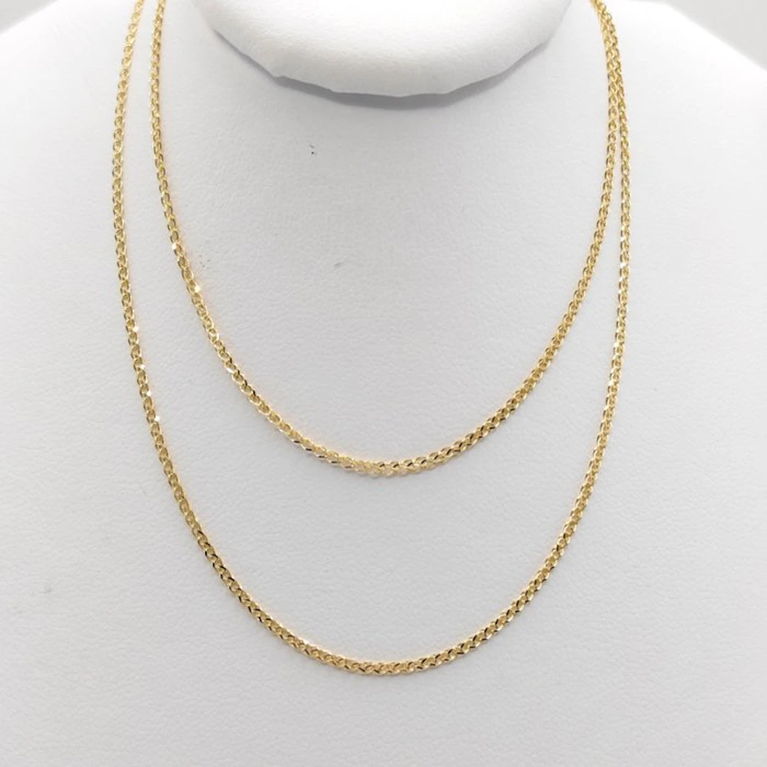 No reserve price - Necklace - 18 kt. Yellow gold