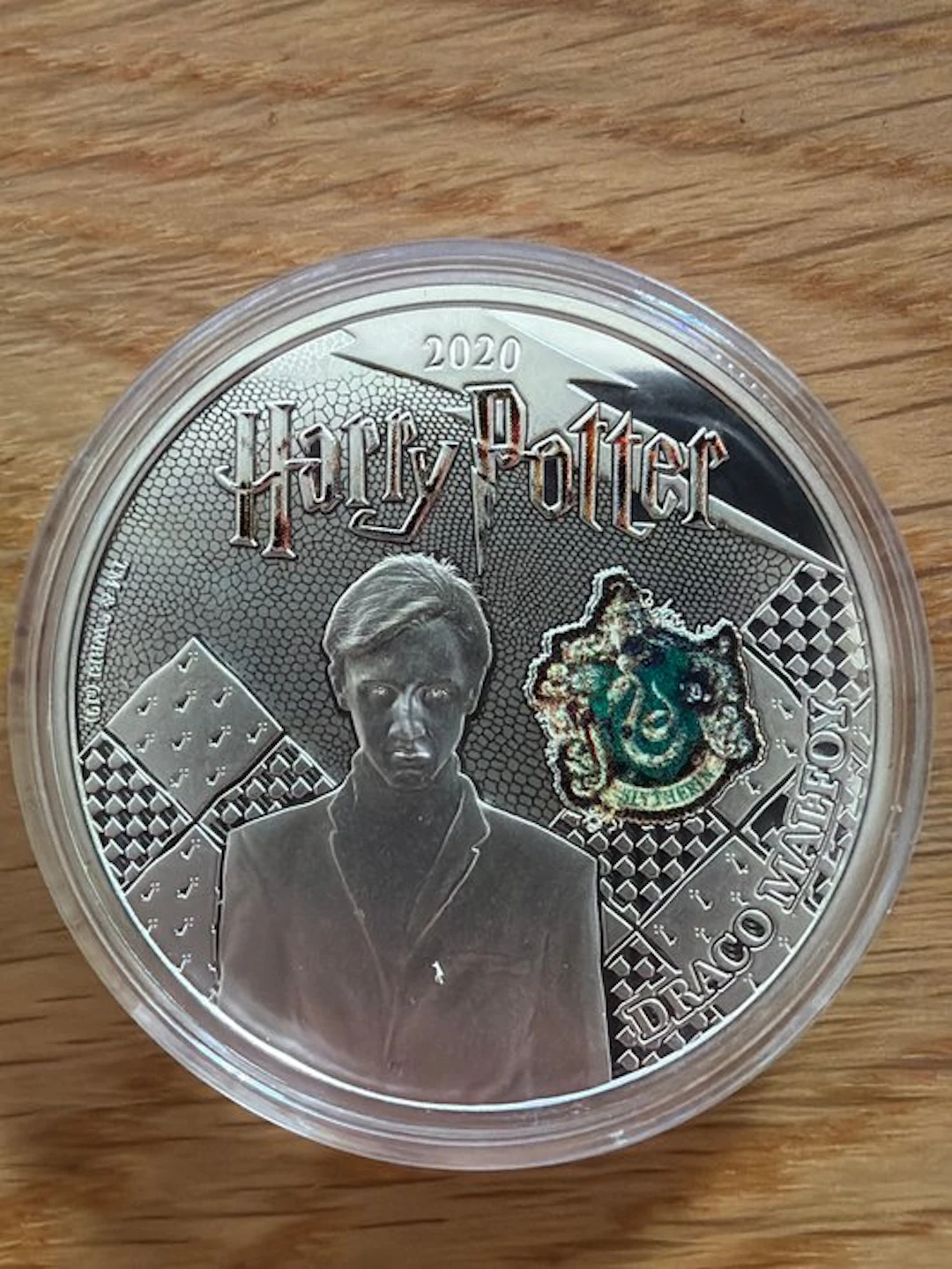 Samoa. 1/2 Dollar 2020 Harry Potter - Draco Malfoy - 1 oz (No reserve price)
