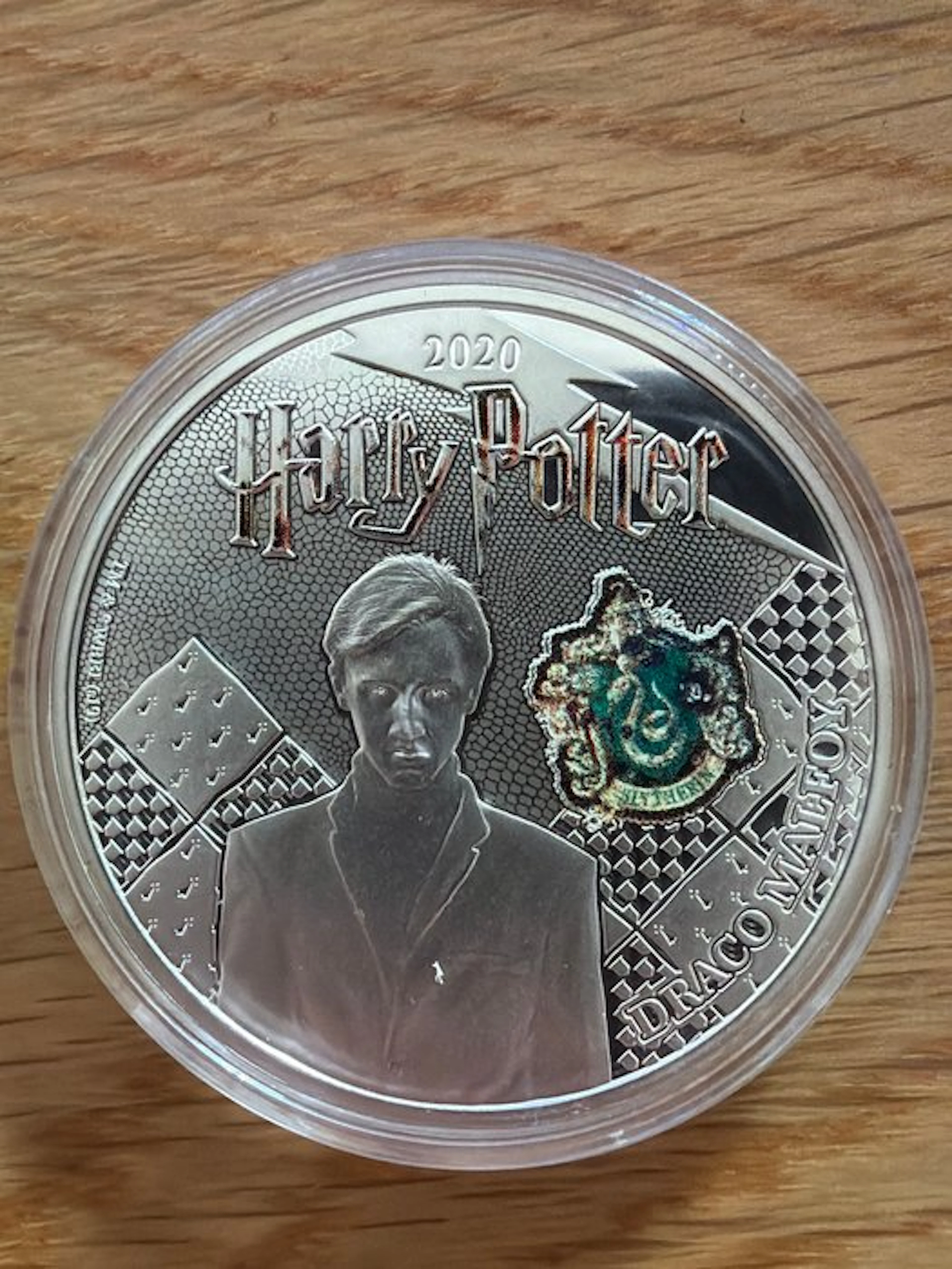Samoa. 1/2 Dollar 2020 Harry Potter - Draco Malfoy - 1 oz (No reserve price)