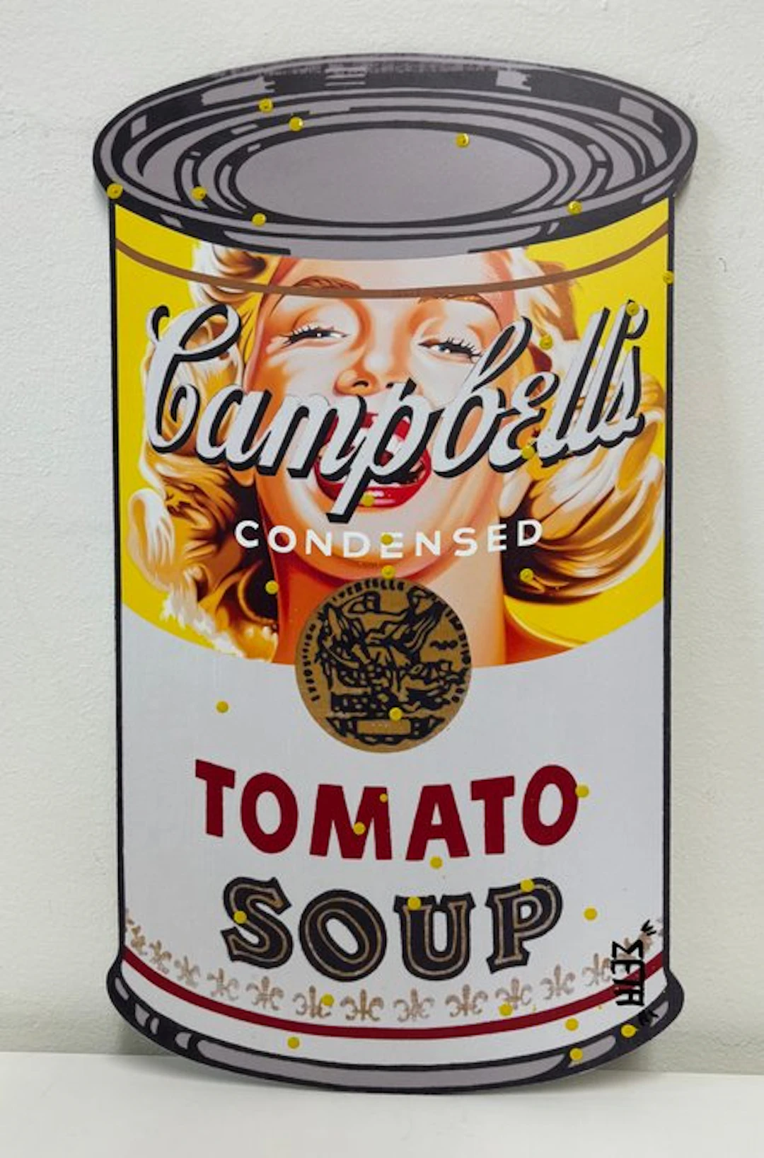 Meta Pop (1990) - Mel Ramos Marilyn x Campbell´s, from: The Street Art series